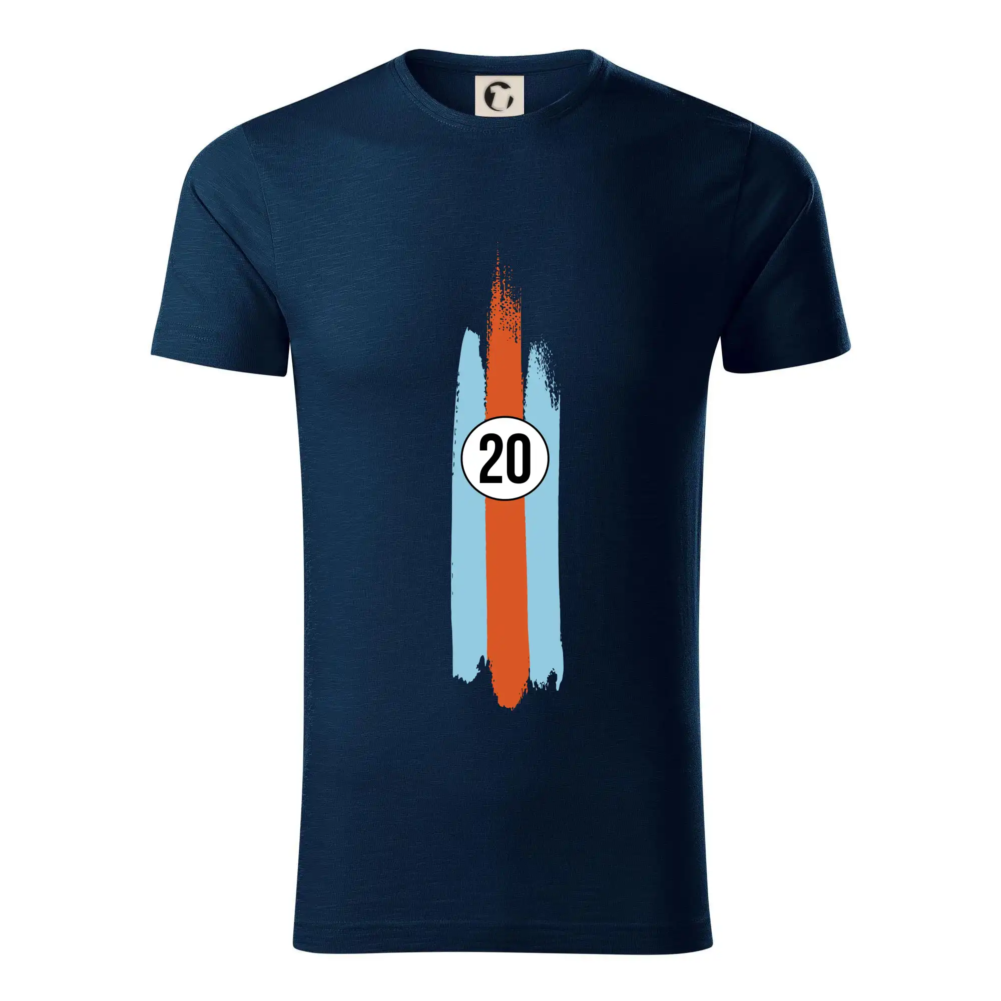 Auto tričká - Vintage Race 20 - Tričko z organickej bavlny