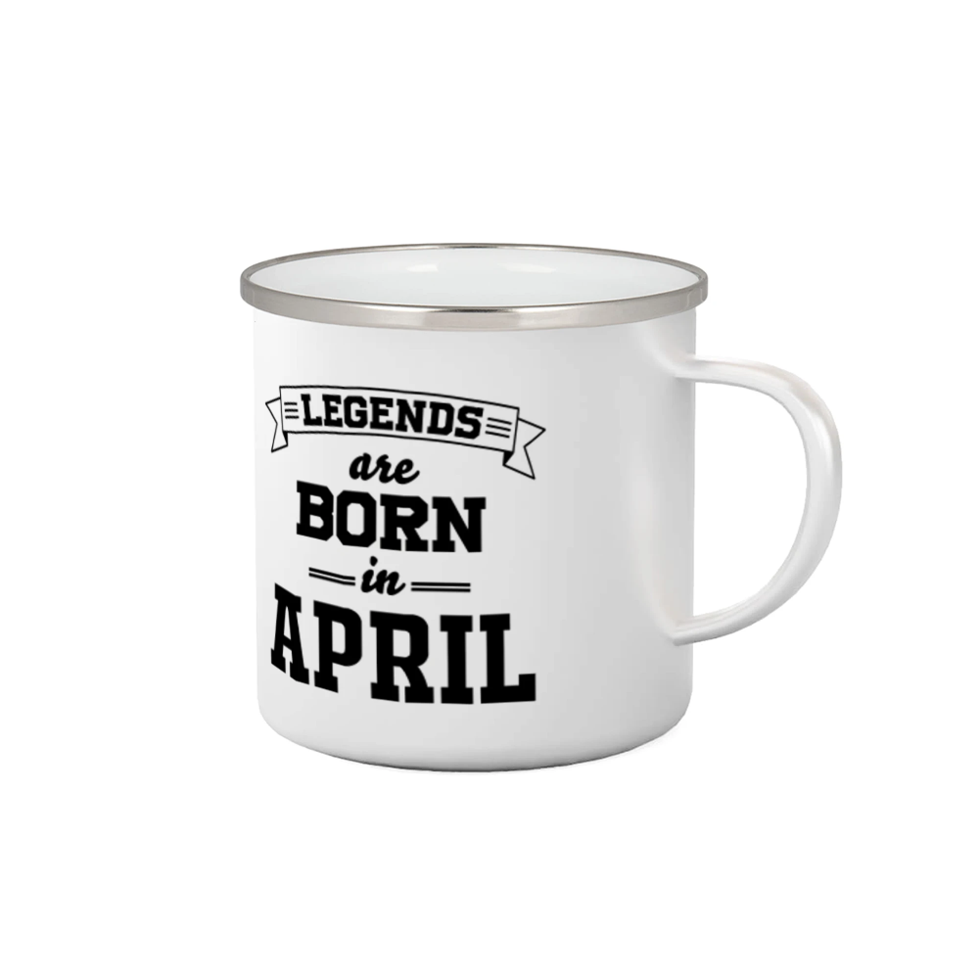 Tričká pre narodených v apríli - Legends are born in April - Plecháčik