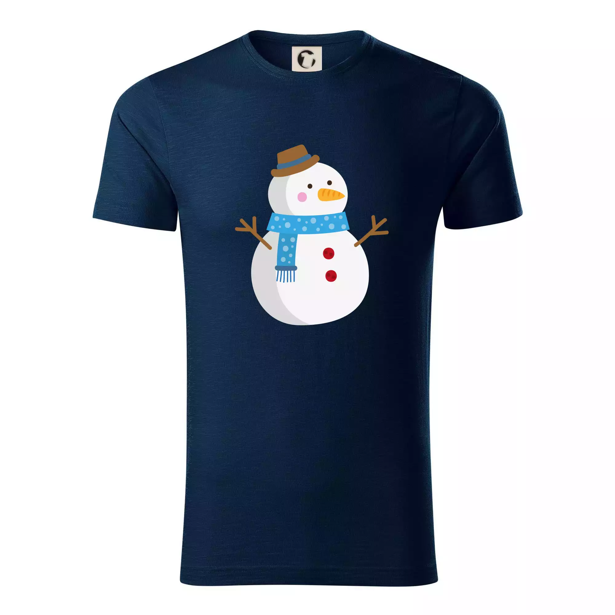 Sněhulák se šálou