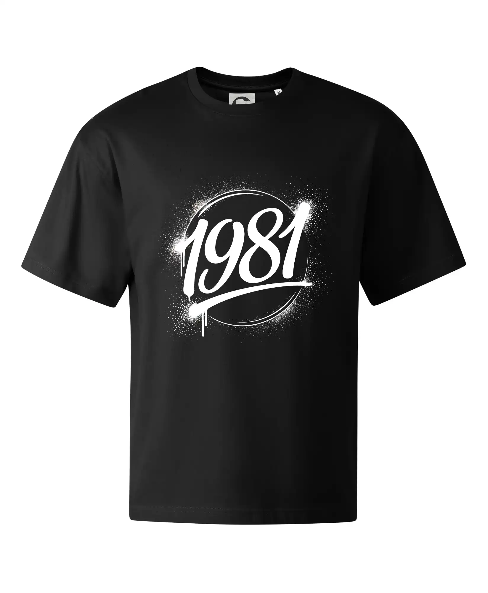 Trička s ročníkom 1981 - Narodeninový ročník graffiti 1981 - Stage unisex - OVERSIZE