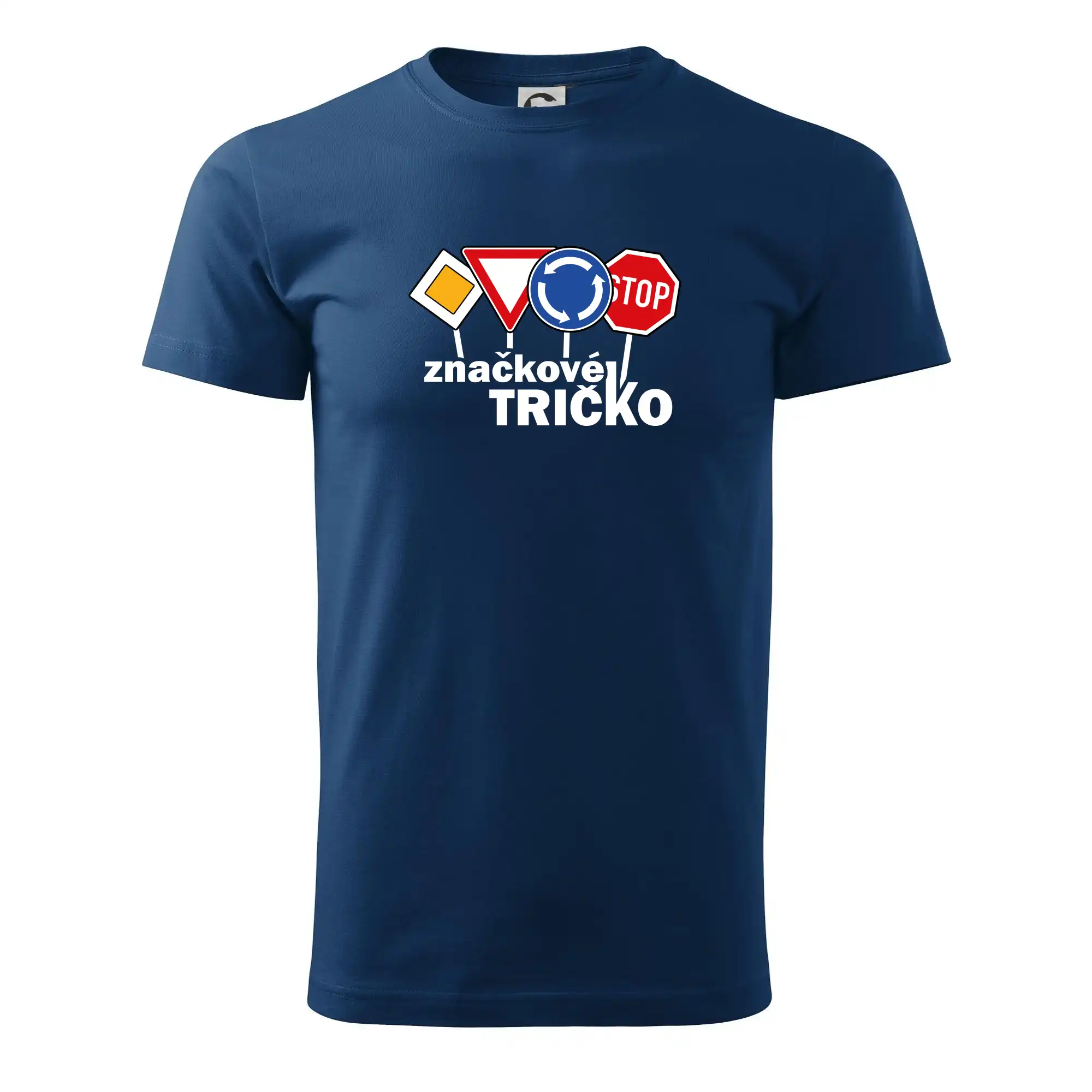 Grafické tričká - Značkové tričko - Klasické pánske tričko vyššej gramáže