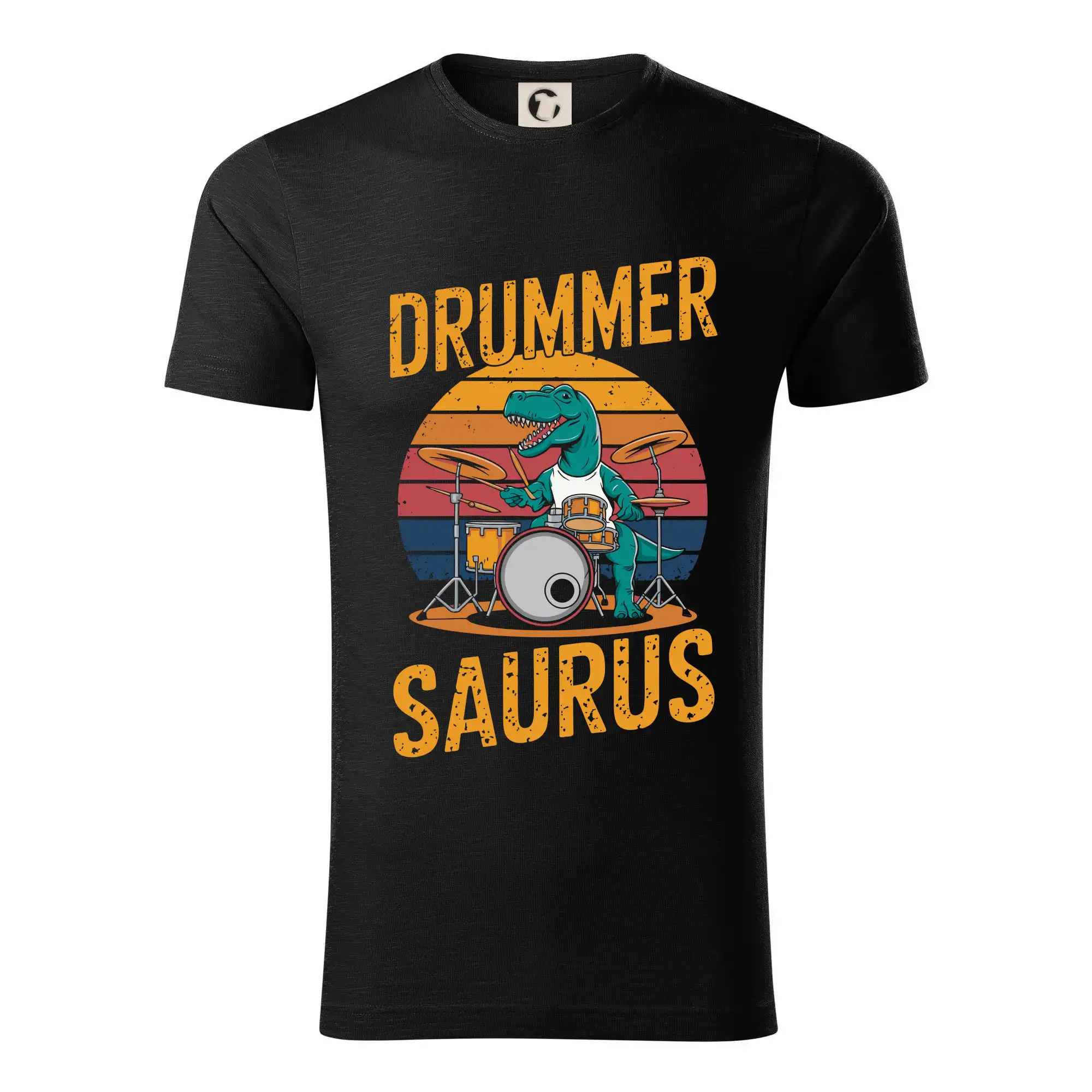 Drummer Saurus - Tričko z organickej bavlny