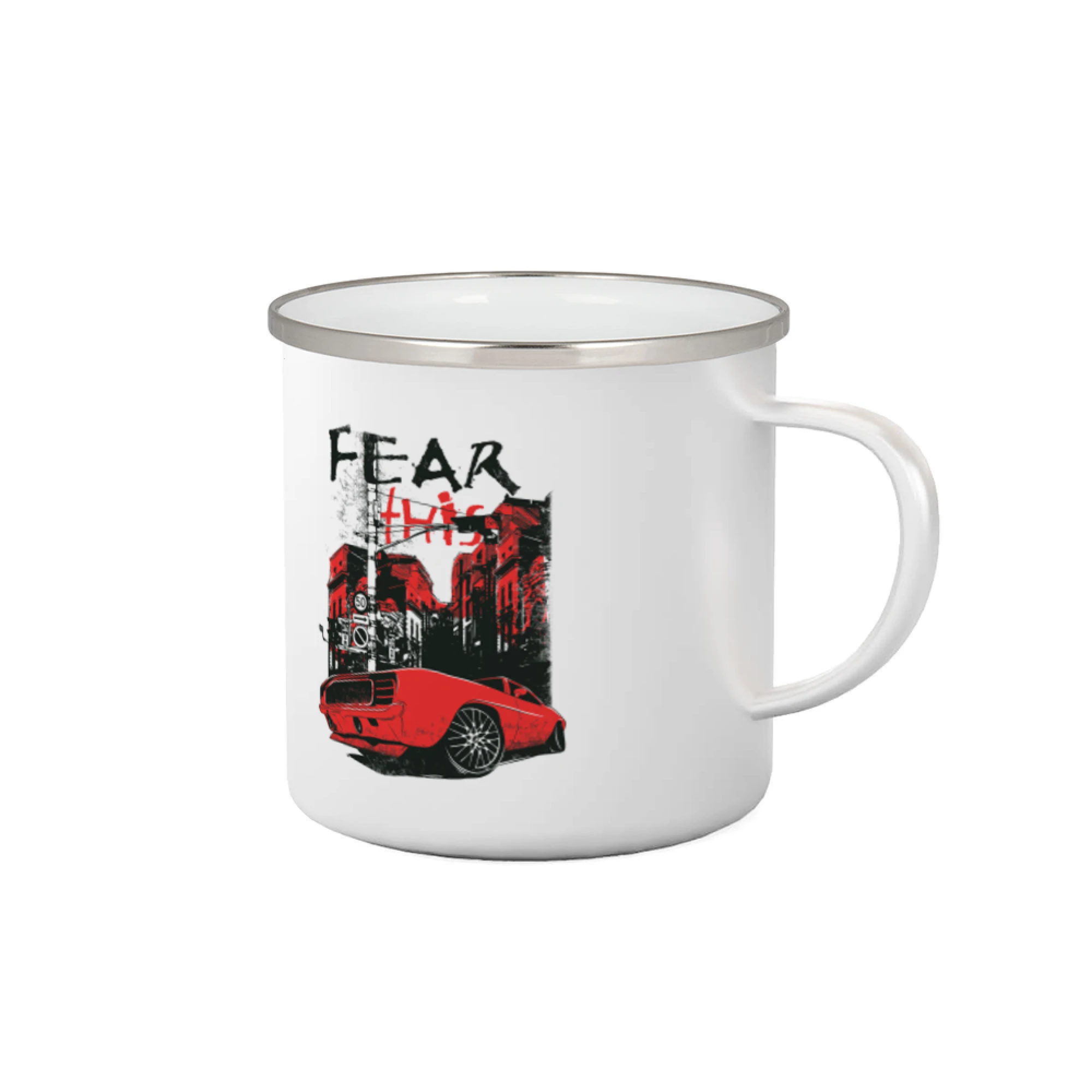 Auto tričká - Fear this car - Plecháčik