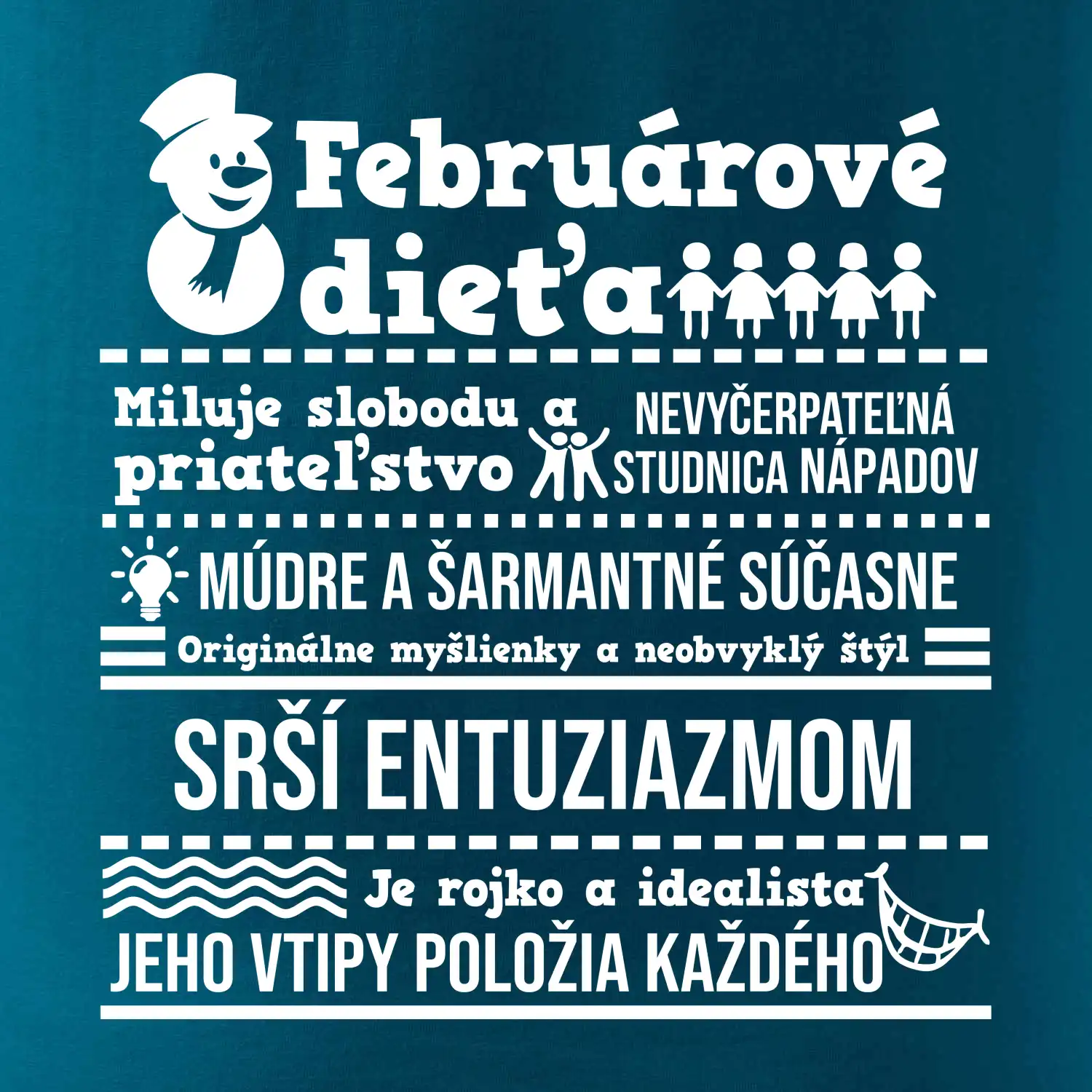 Narodeniny Február