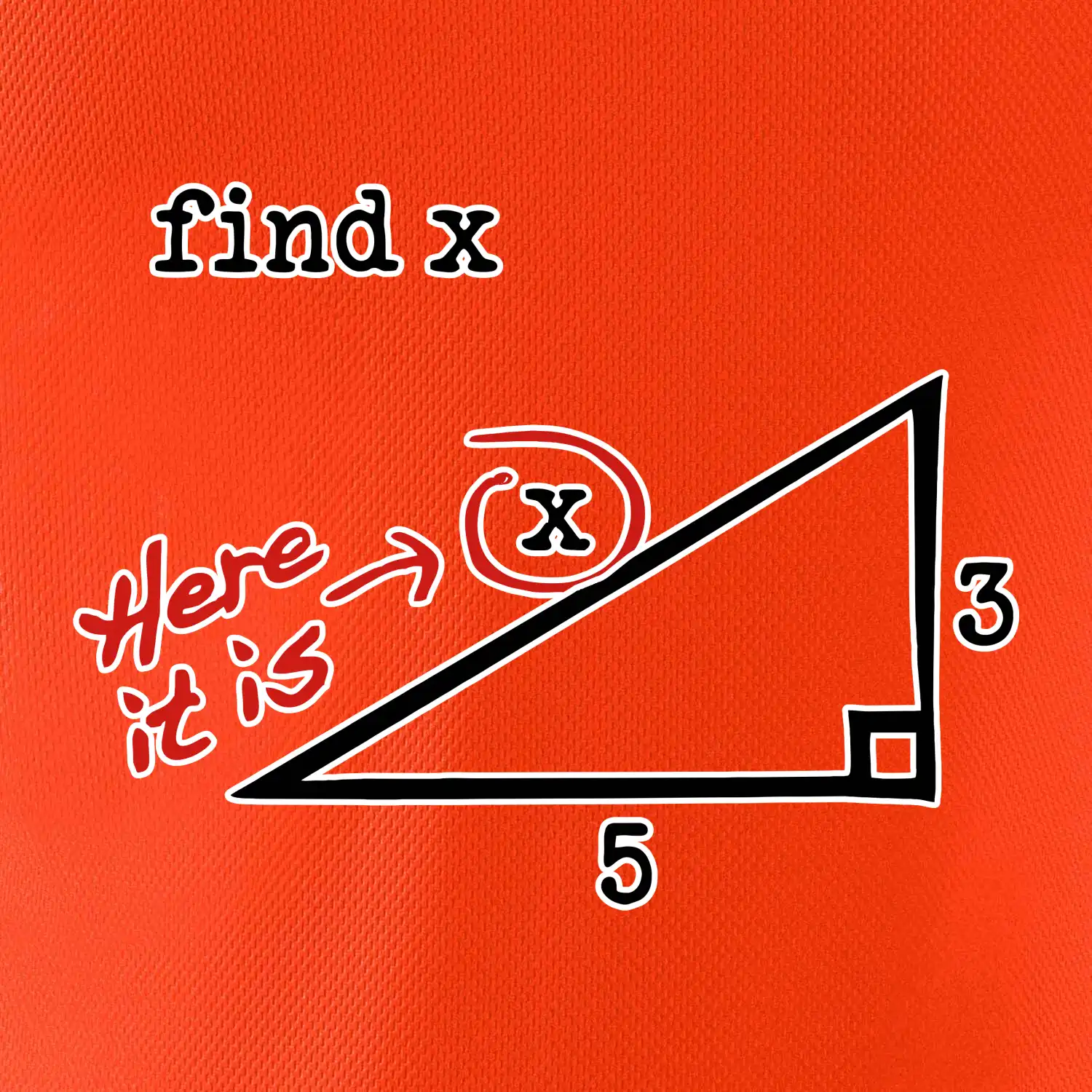 Find X - geometrie