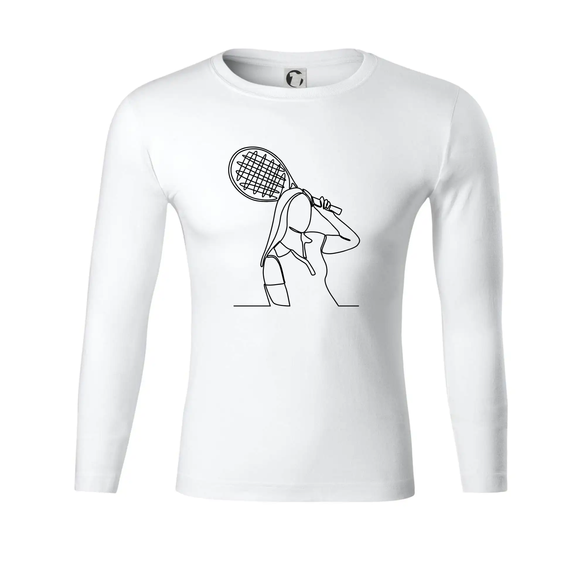 Tenistka  jednim tahem