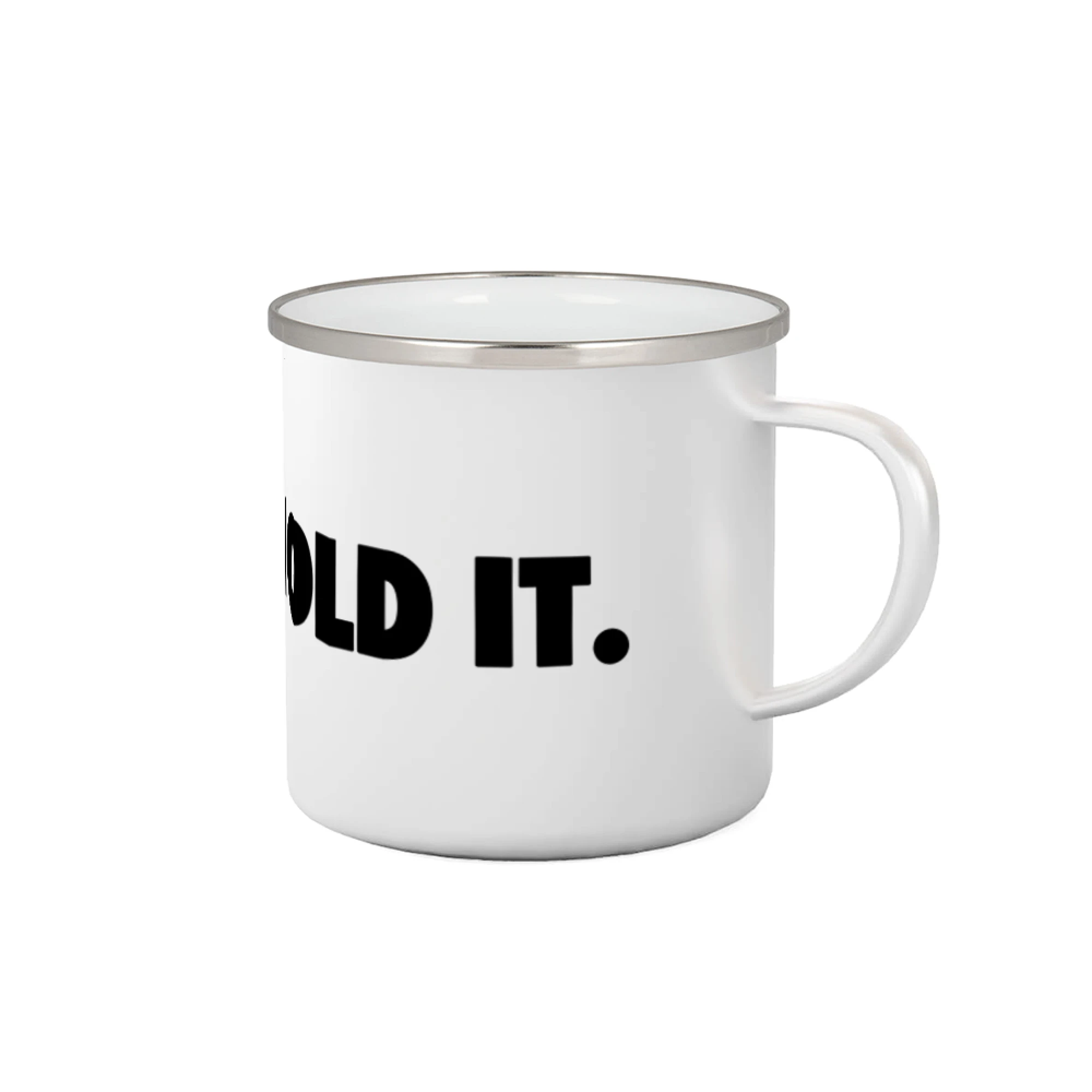 Grafické tričká - Just hold it - Plecháčik
