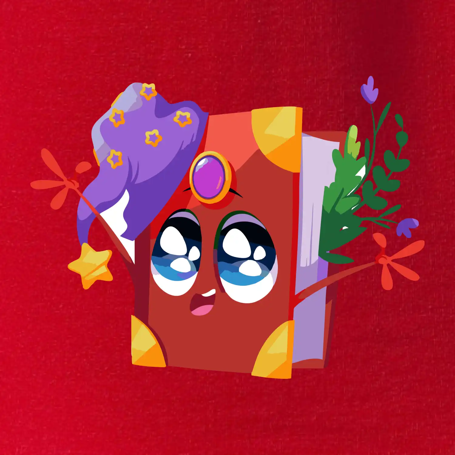 Kreslená kniha kúzelná