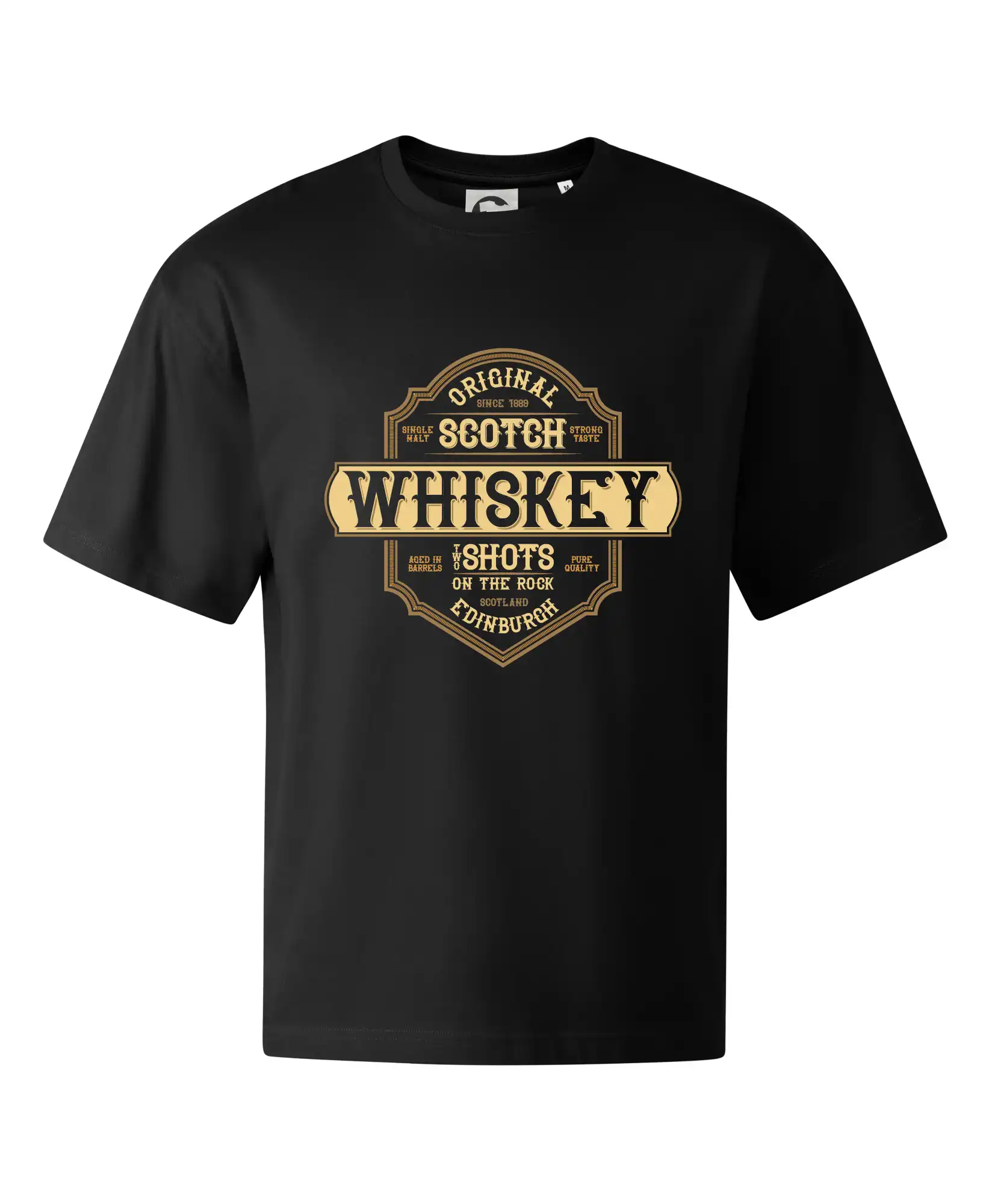 Vtipná tričká s motívmi pitie - ostatné - Original whiskey etiket - Stage unisex - OVERSIZE