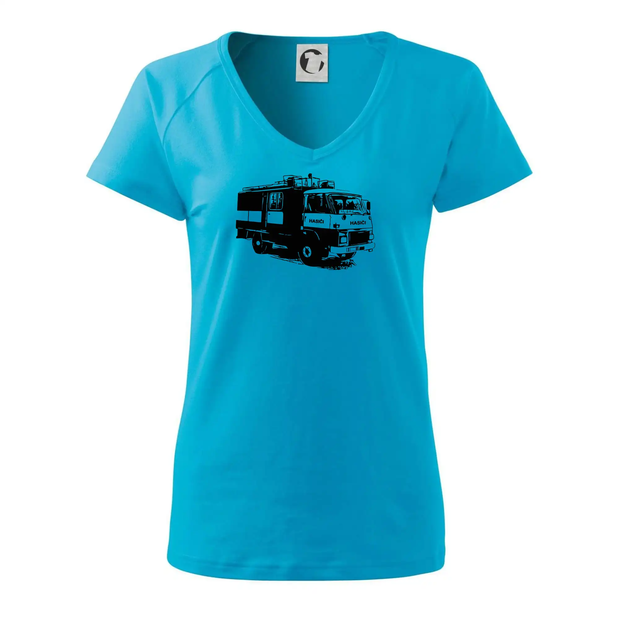 Originálne tričká pre hasičov - Hasičské auto Hasiči - Tričko dámske Dream