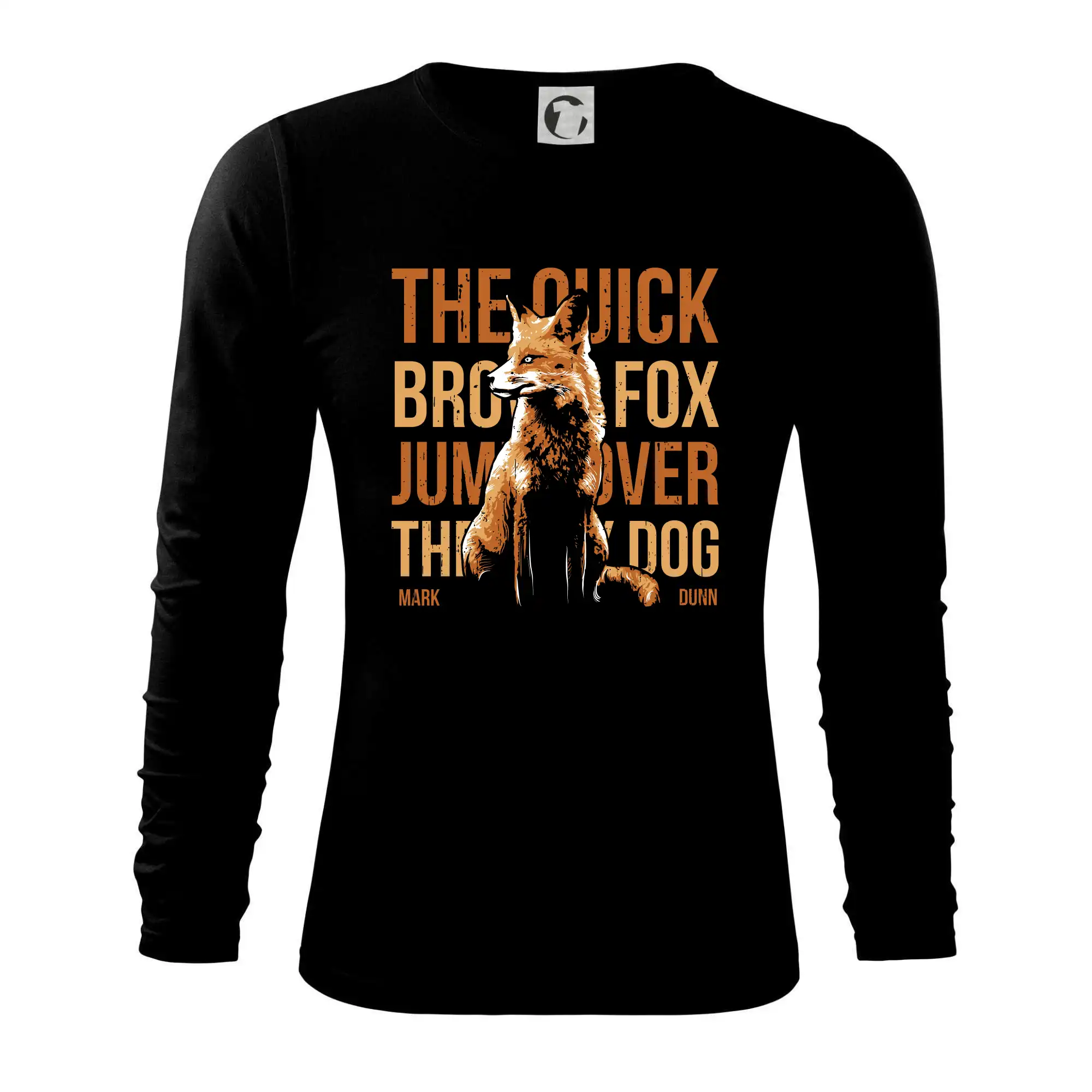 Tričká so zvieratami - Fox quick - Tričko s dlhým rukávom FIT-T long sleeve
