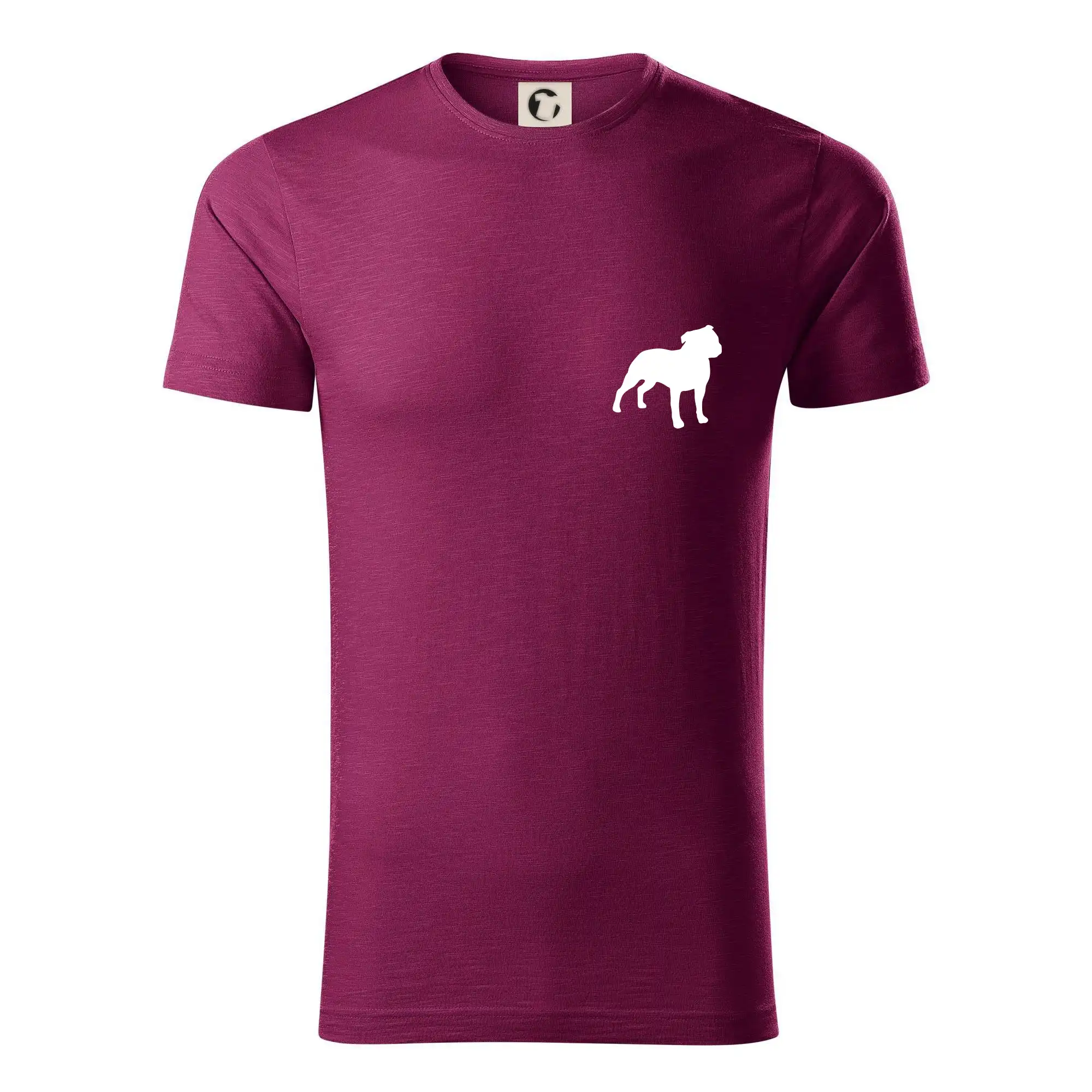 Ostatné psie plemená - Americký stafordšírsky teriér Na prsníku - Tričko z organickej bavlny