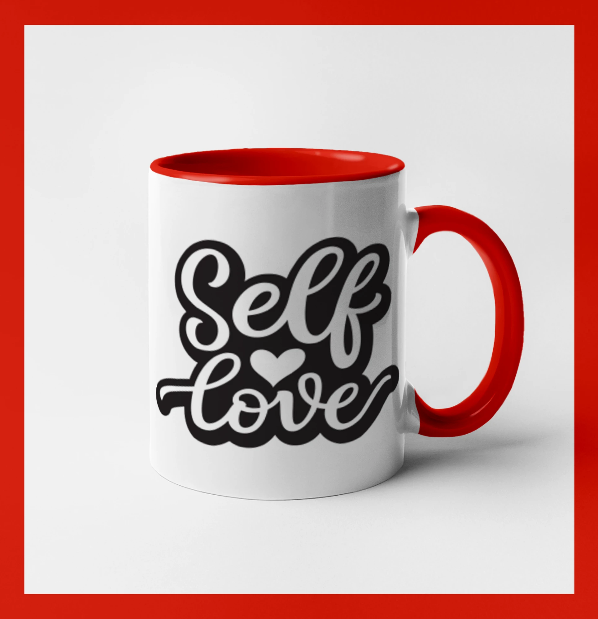 Tričká pre zamilovaných - Self love - Hrnček 