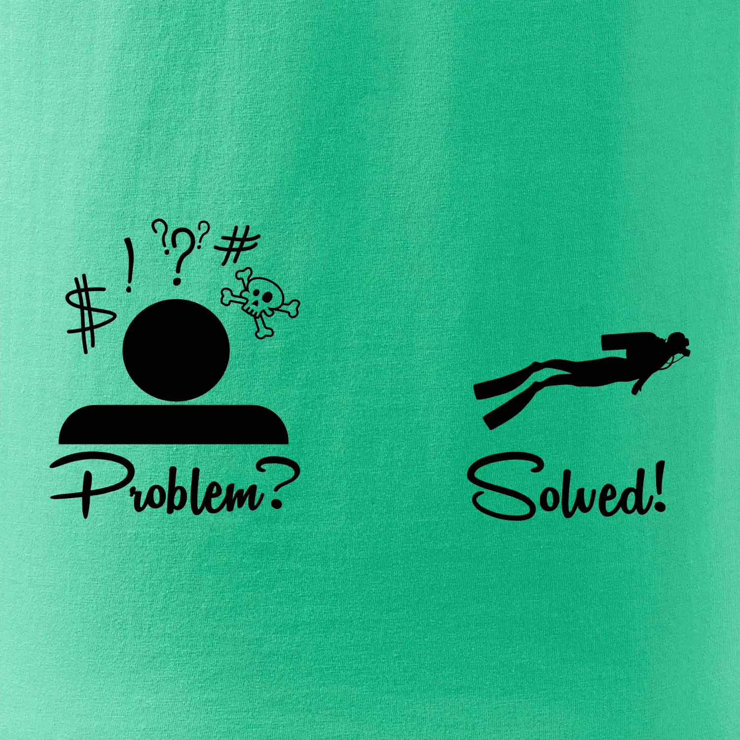 Problem solved - potápění