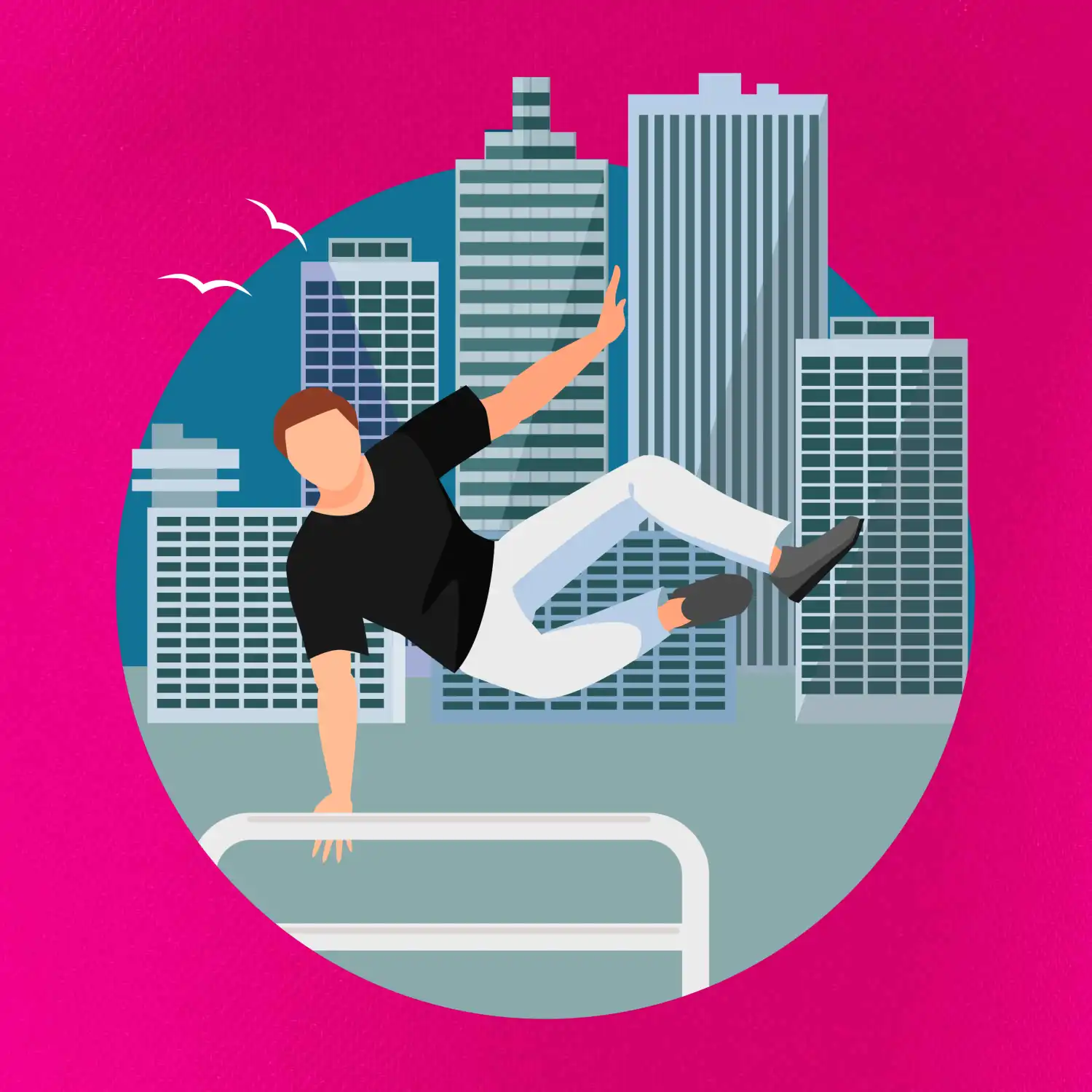 Parkour ve městě