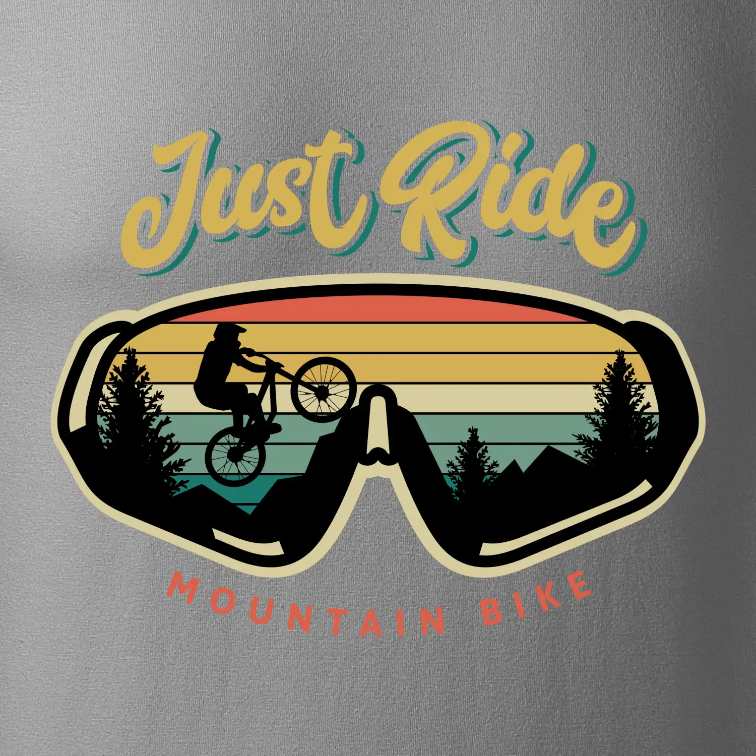 Just ride mountain bike