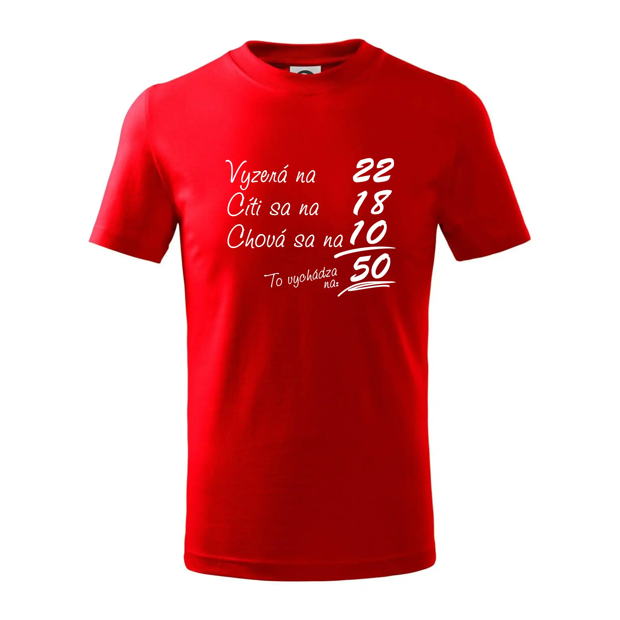 Vyzerá, cíti sa, chová sa - 50 rokov