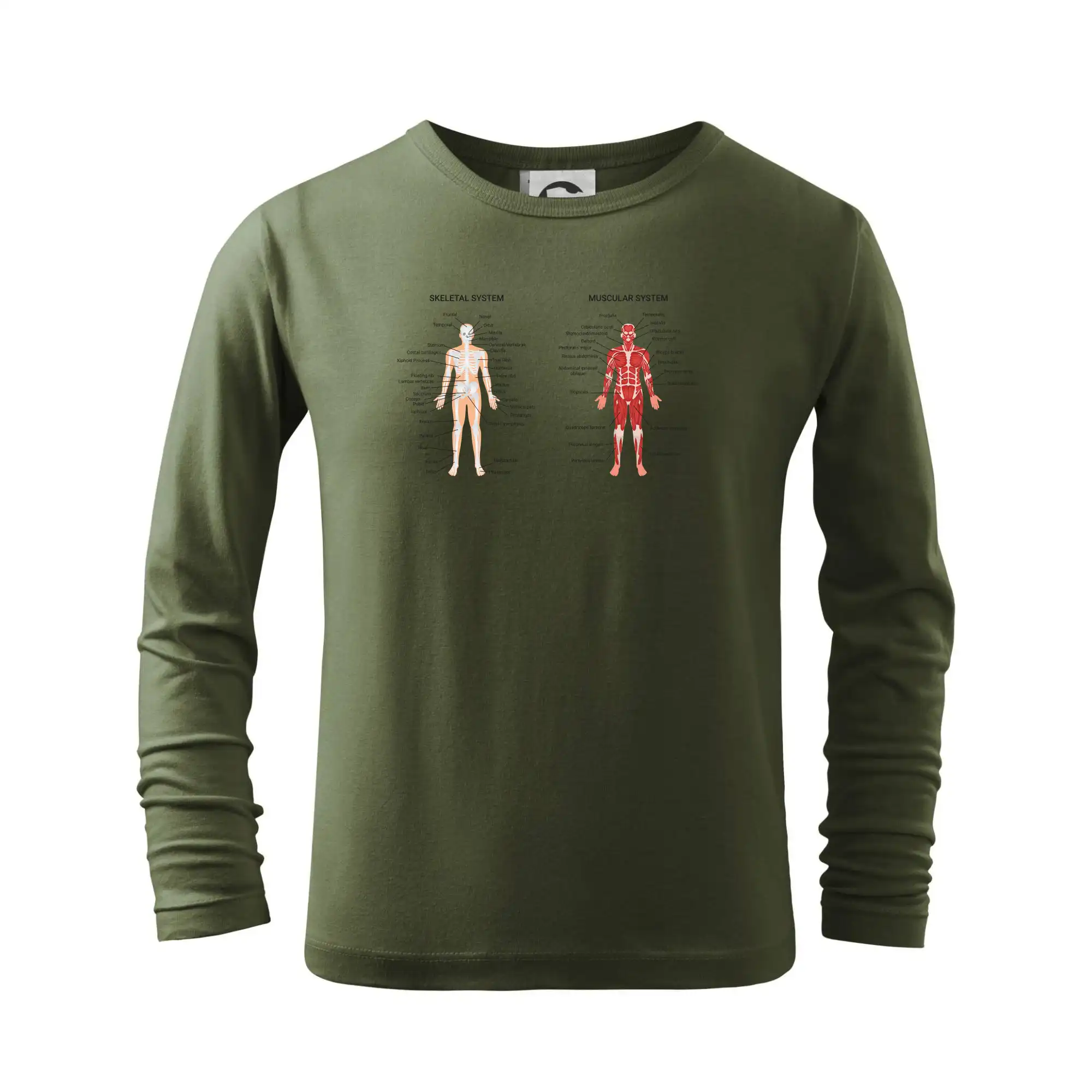 Skelet and Moscular system - Tričko detské Long Sleeve