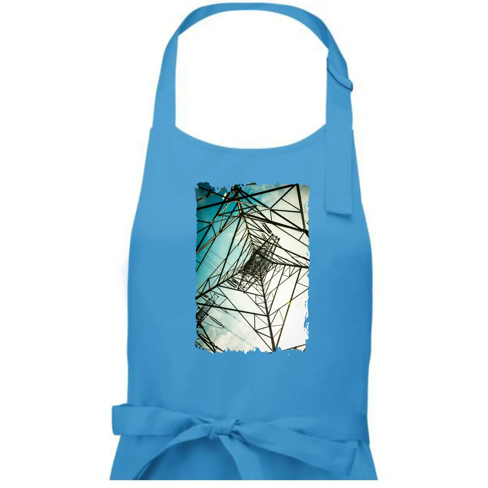 Barevné nebe - stožáry vysokého napětí