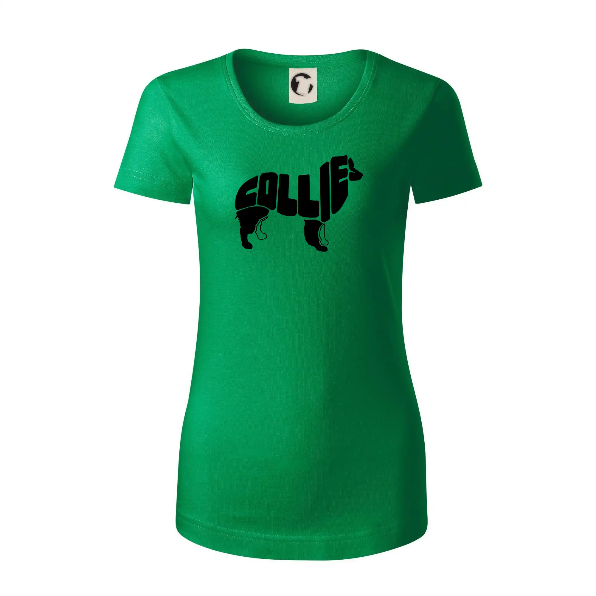 Border kolie písmo v těle