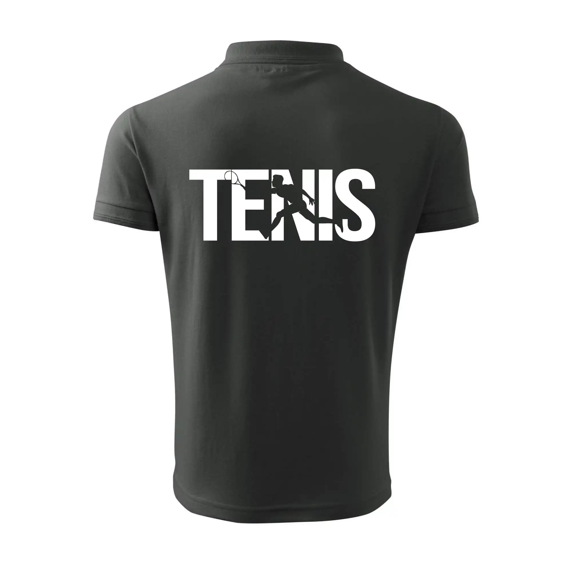 Tenis nápis silueta