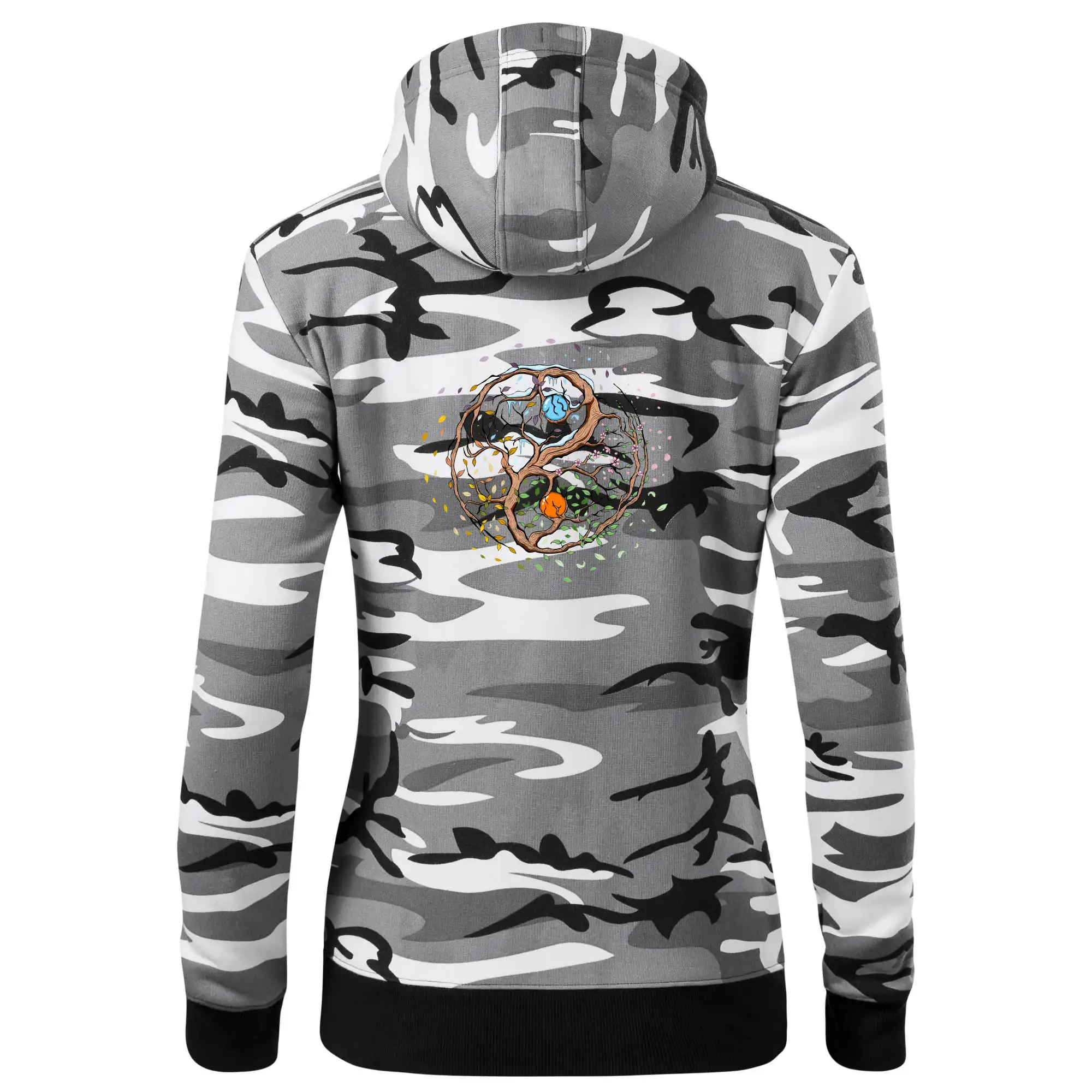 Yin & Yang strom - zima, léto