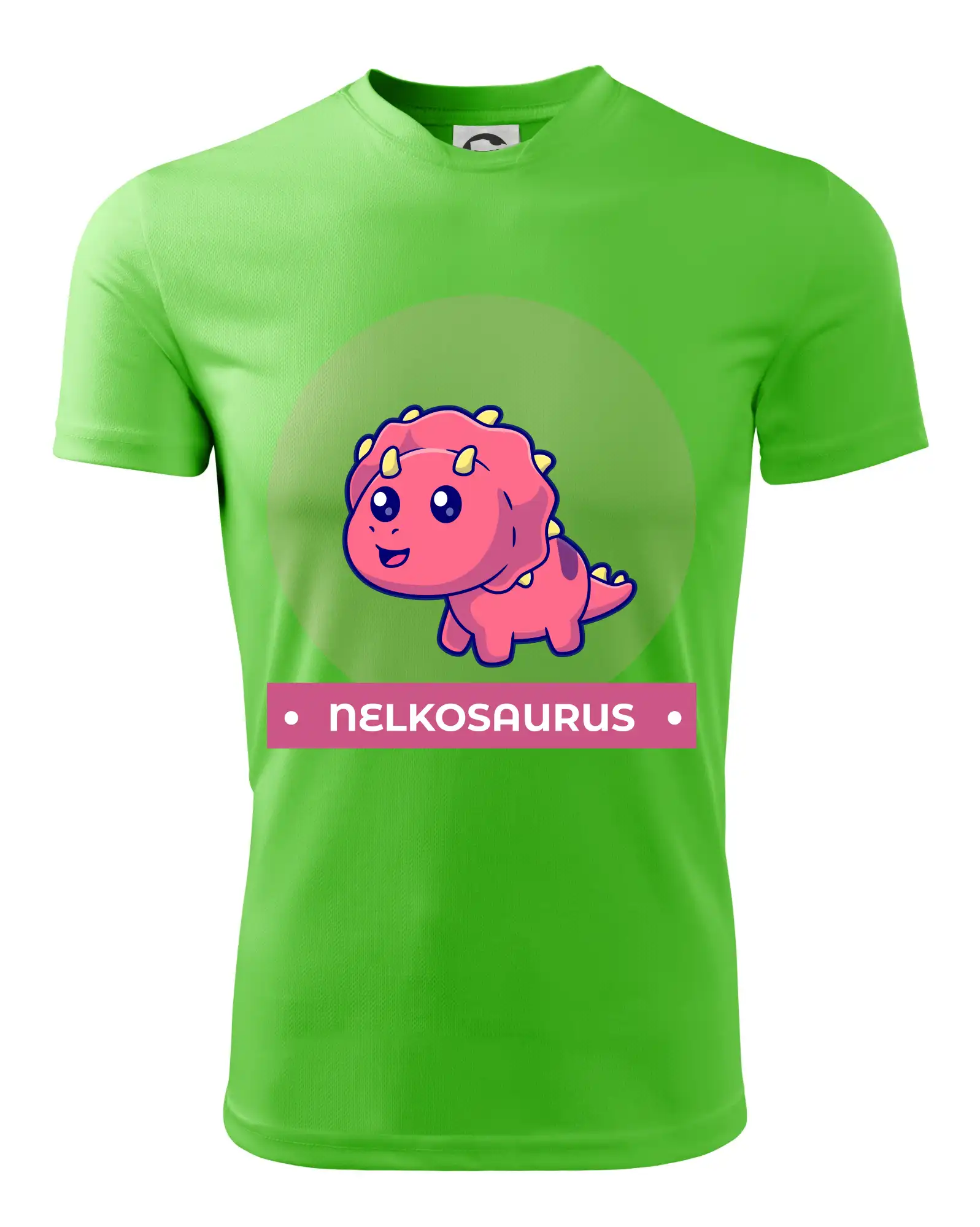 Dinosaurie mená - růžový dinosaurus SK