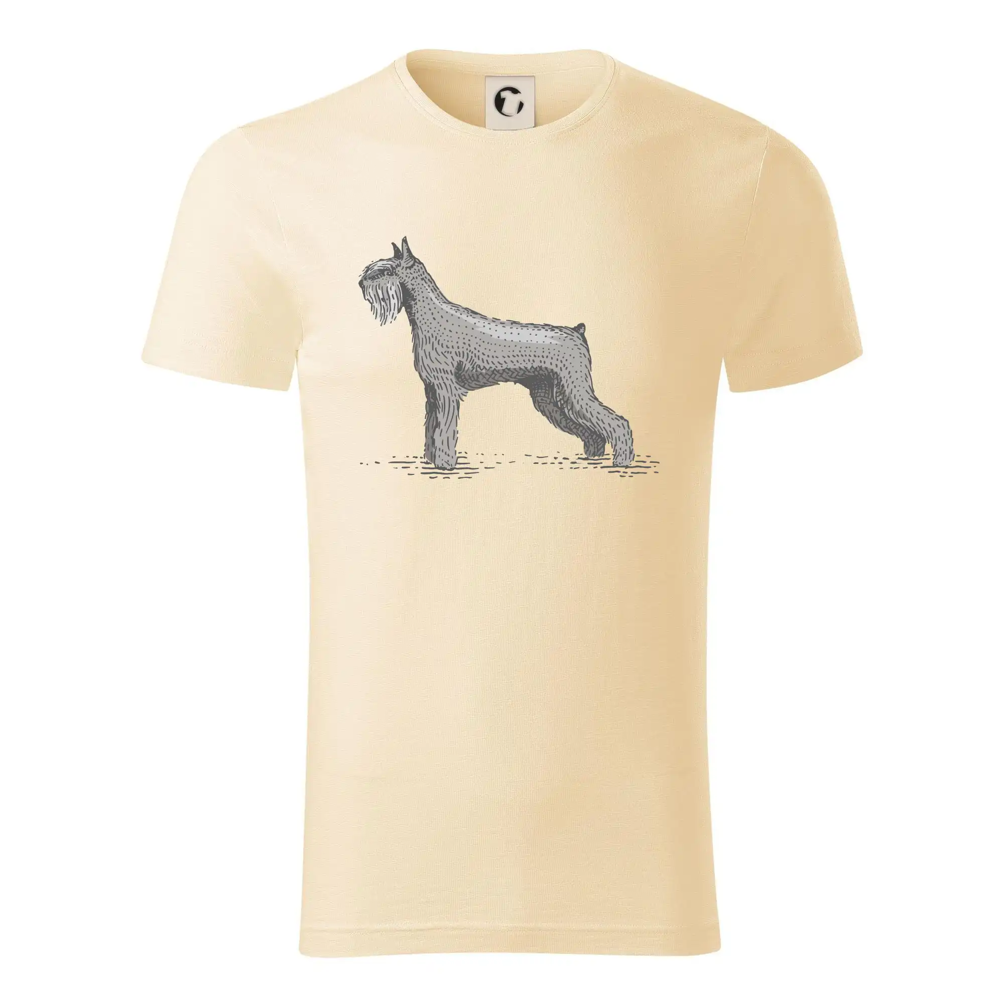 Ostatné psie plemená - Vintage Schnauger - Tričko z organickej bavlny