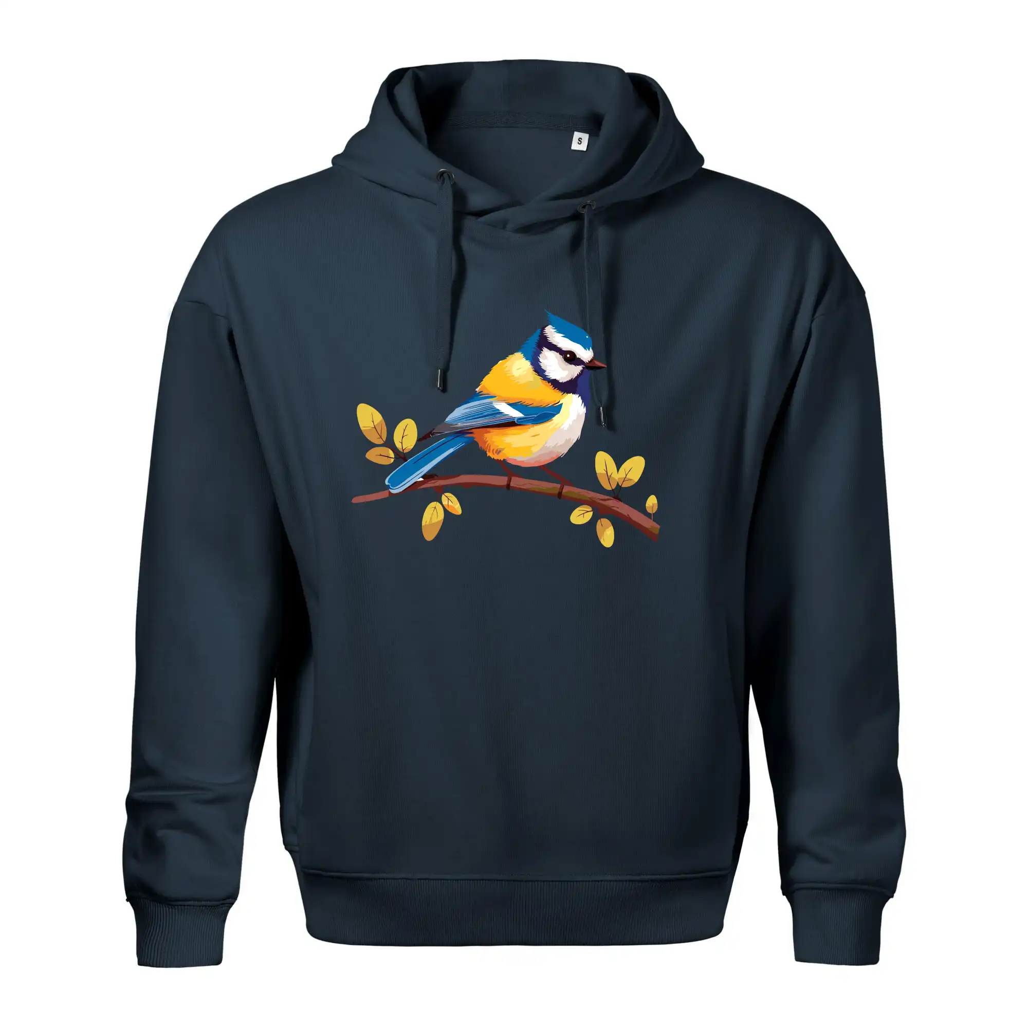 Sýkorka modřinka kreslená
