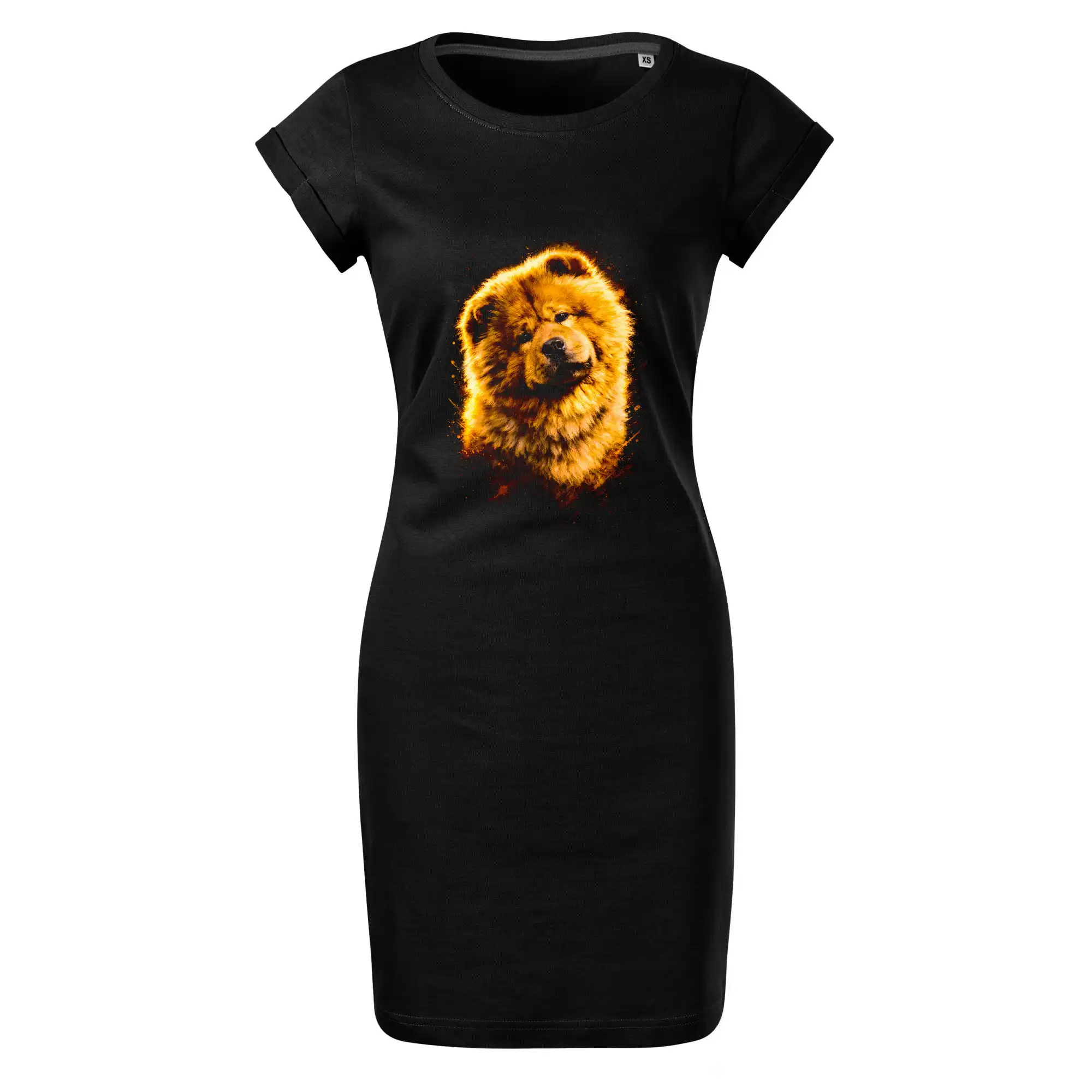 Obrázek polotón Čau-čau sedící