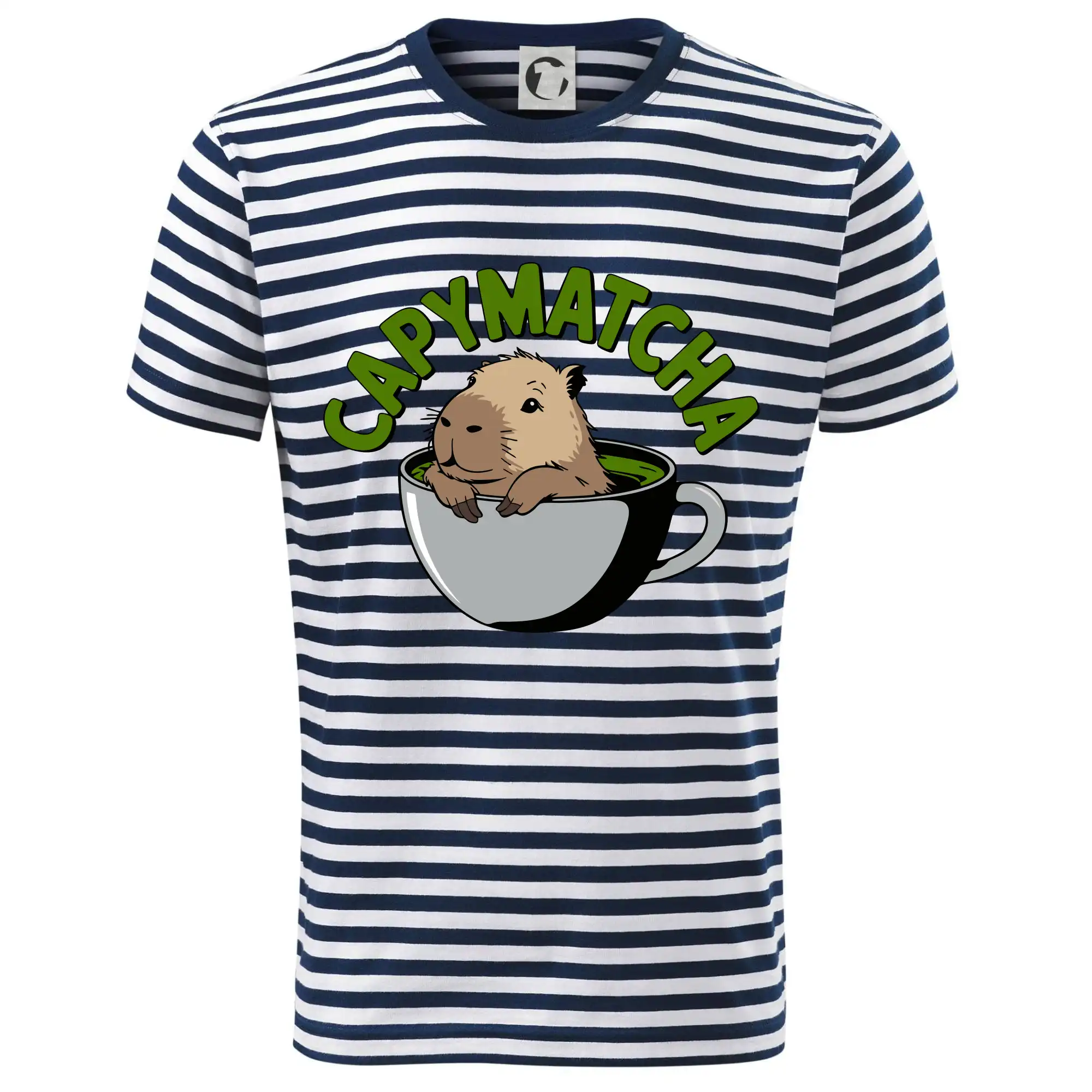 Tričká so zvieratami - Capybara papymatcha - Dětské triko na vodu