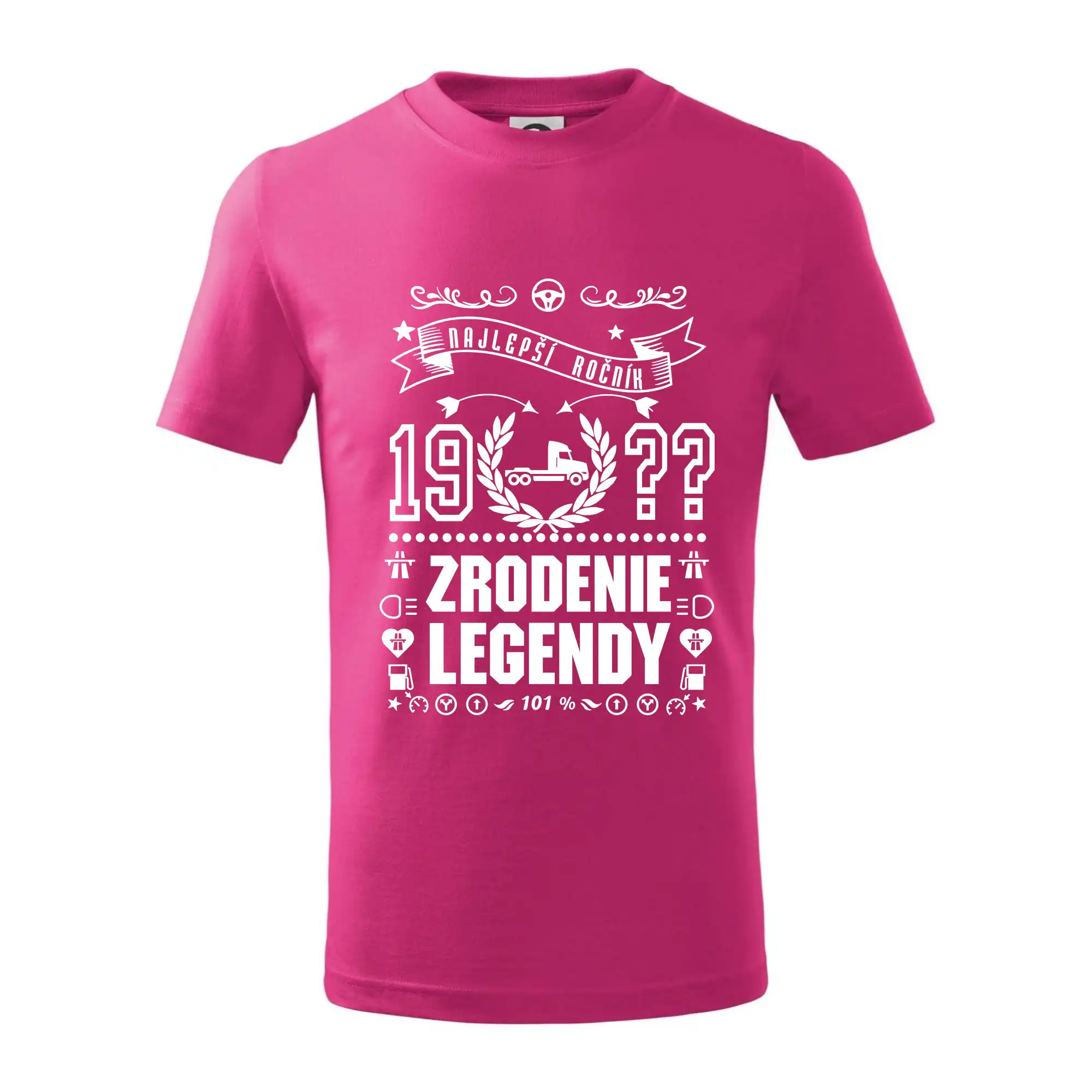 Trička Zrodenie legendy - Zrodenie legendy pre kamioňáka - Tričko detské bavlnené