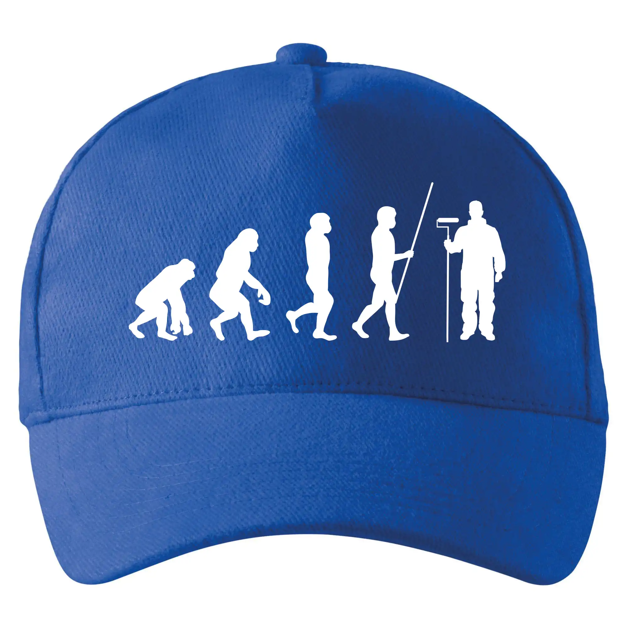 Tričká s potlačou evolúcia - Evolúcia maliar izieb - Šiltovka so zahnutým šiltom a mosaznou sponou