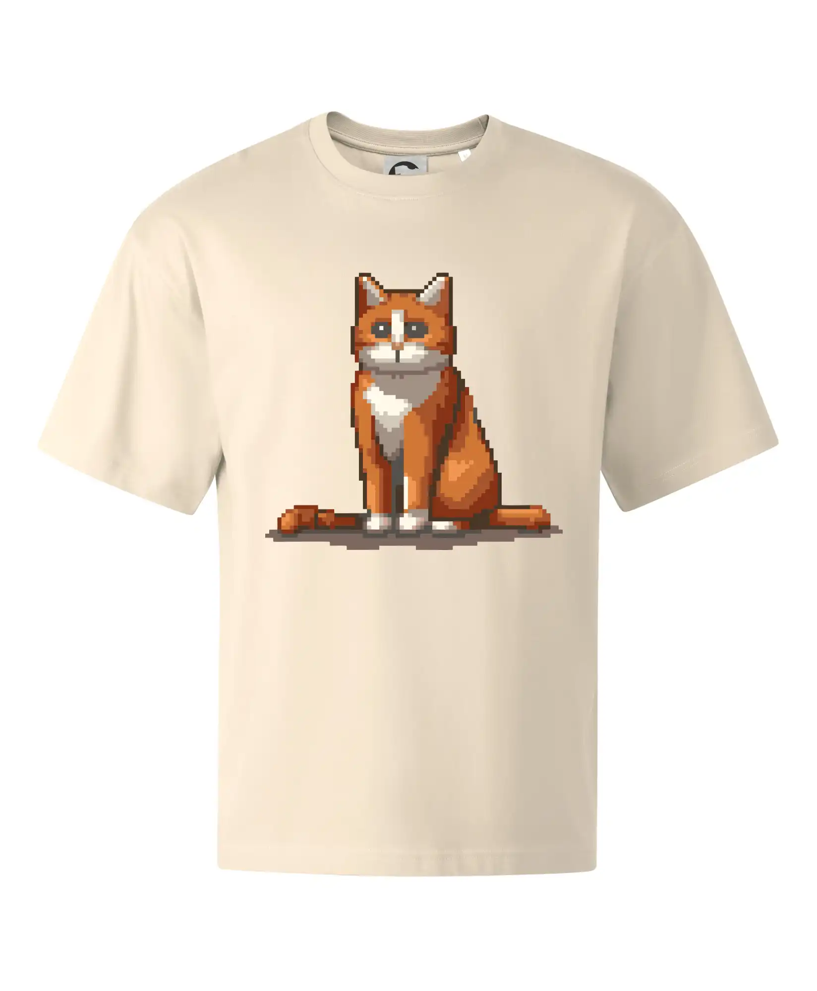 Vtipná tričká s mačkou - Mačka hrdzavá - Stage unisex - OVERSIZE