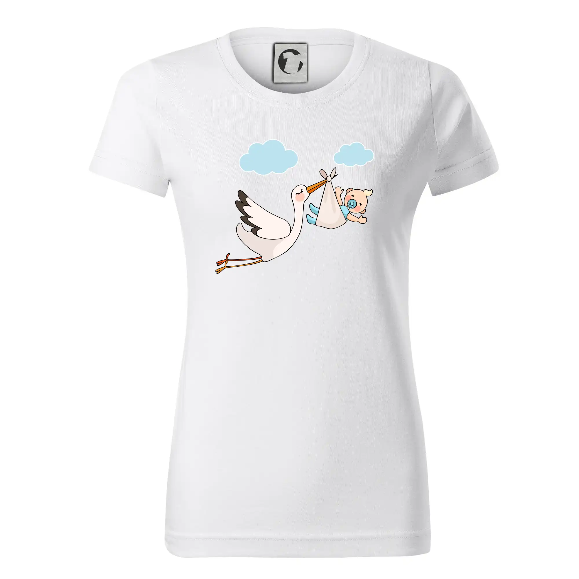 Čáp čekáme miminko - kluk