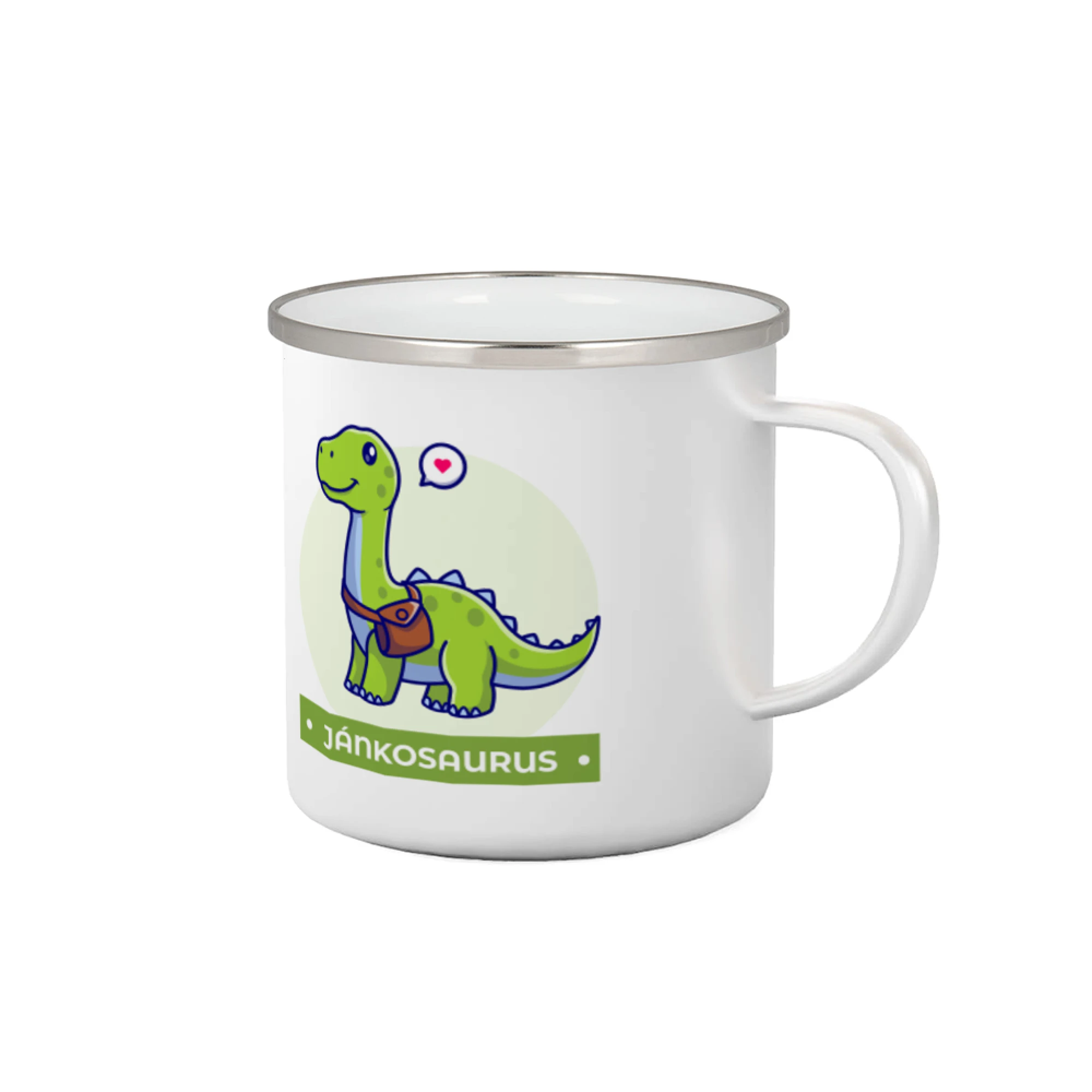 Detské tričká, mikiny a body s originálnymi potlačami | Veselé motívy pre chlapcov aj dievčatá - Dinosaurie mená - zelený dinosaurus - Plecháčik