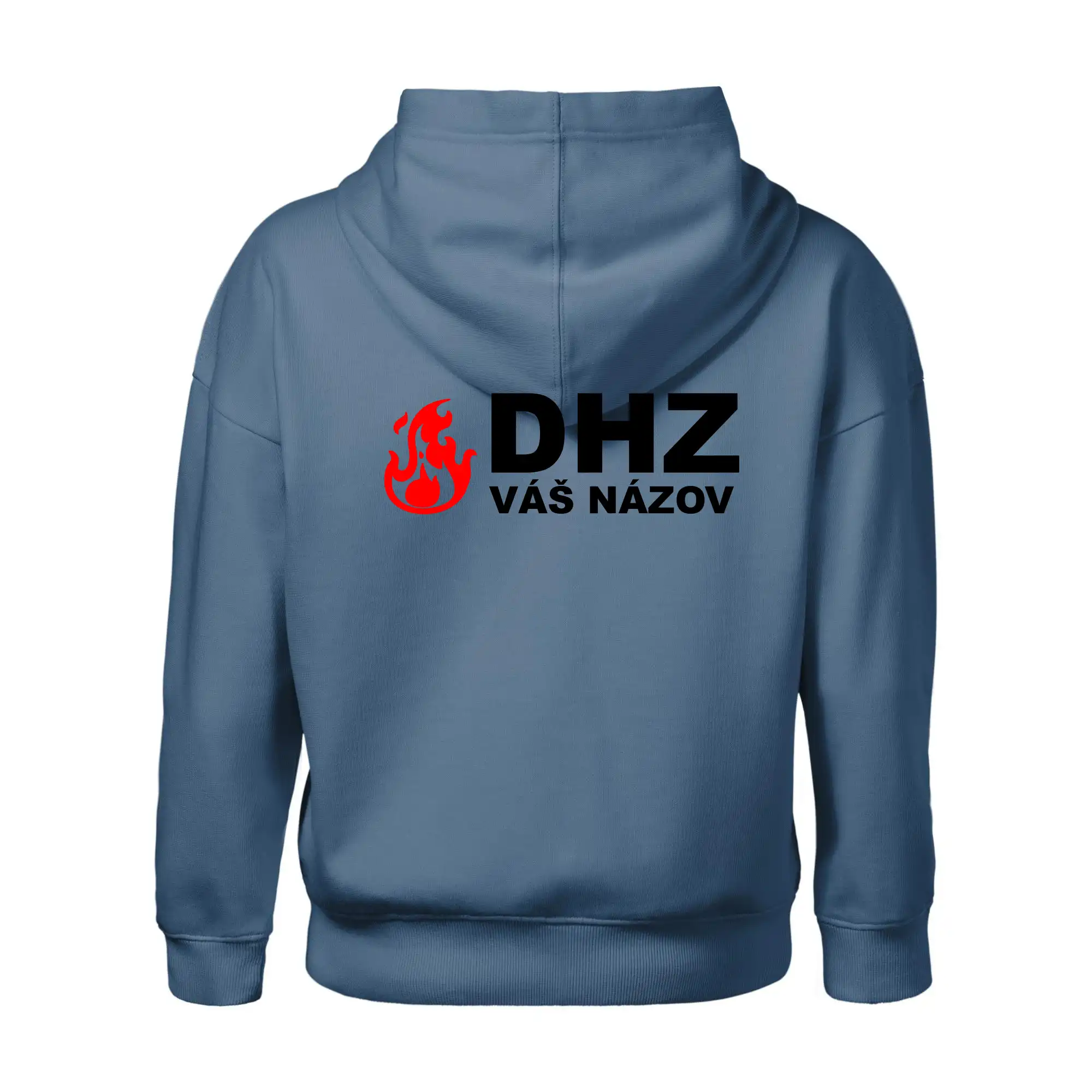 DHZ (oheň, firesport, názov sboru - vlastný nápis)