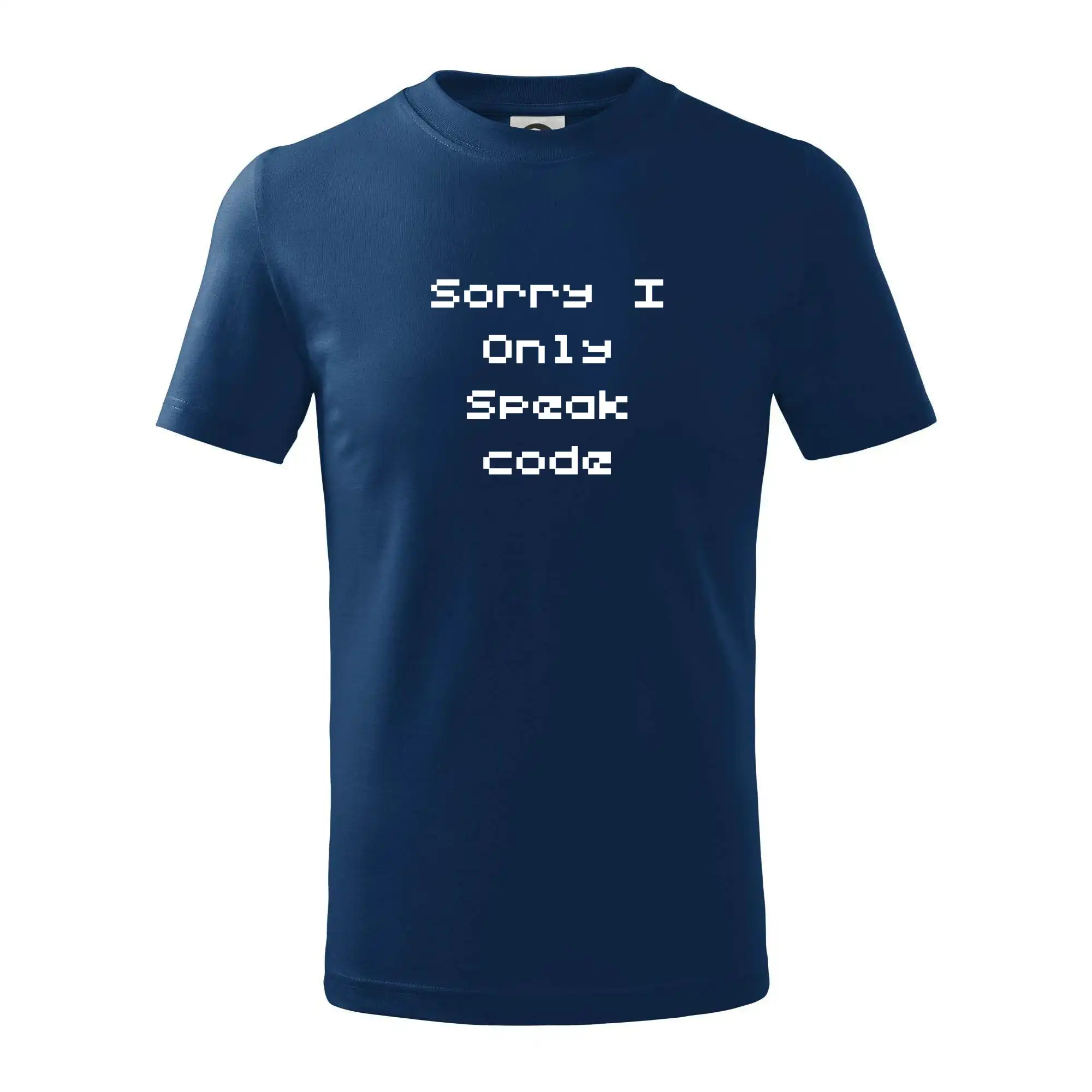 Tričká pre ajťákov - Sorry I Only Speak code - Tričko detské bavlnené
