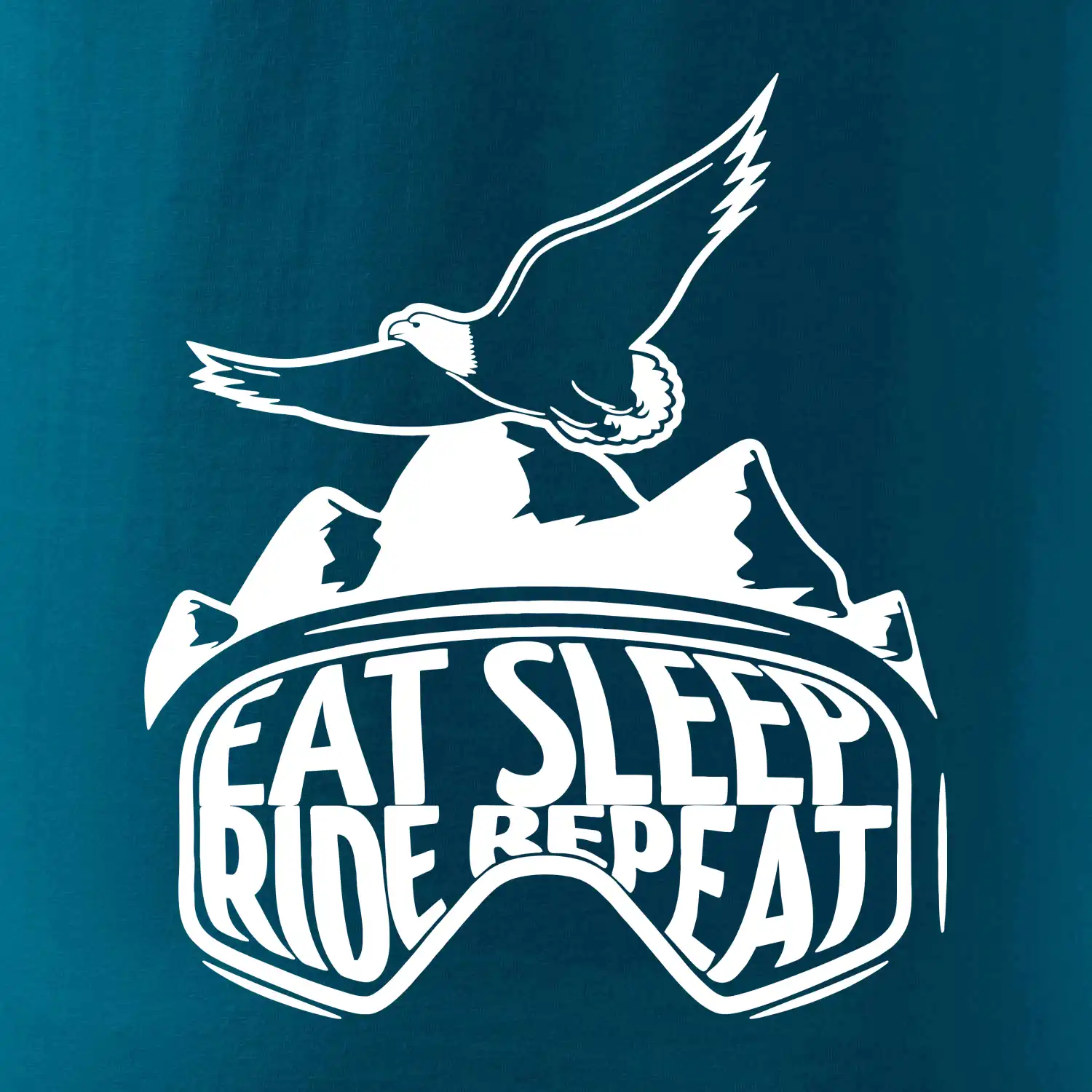 Eat sleep ride repeat - hory