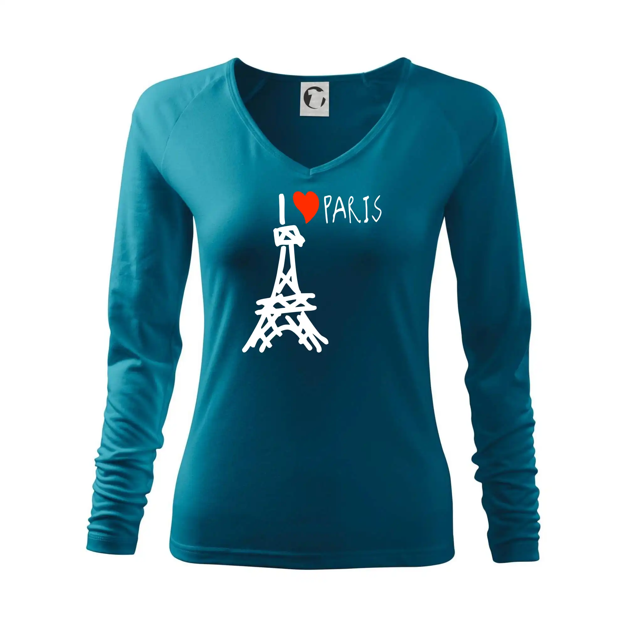 Tričká Francúzsko - I love Paris - Tričko dámske Elegance