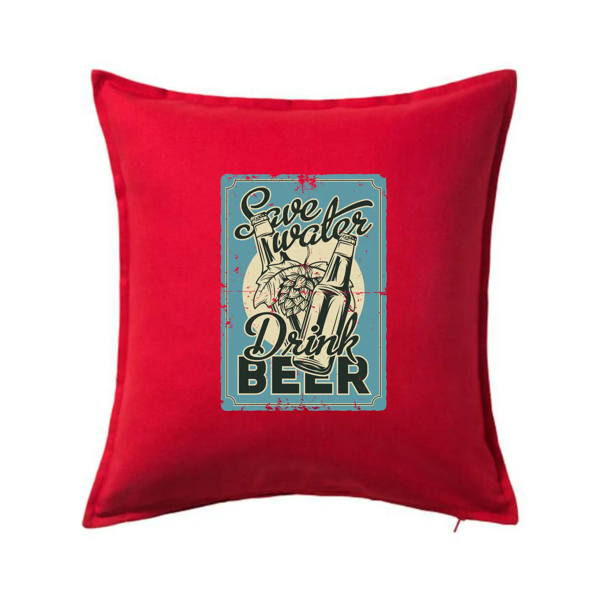 Save water drink beer poster