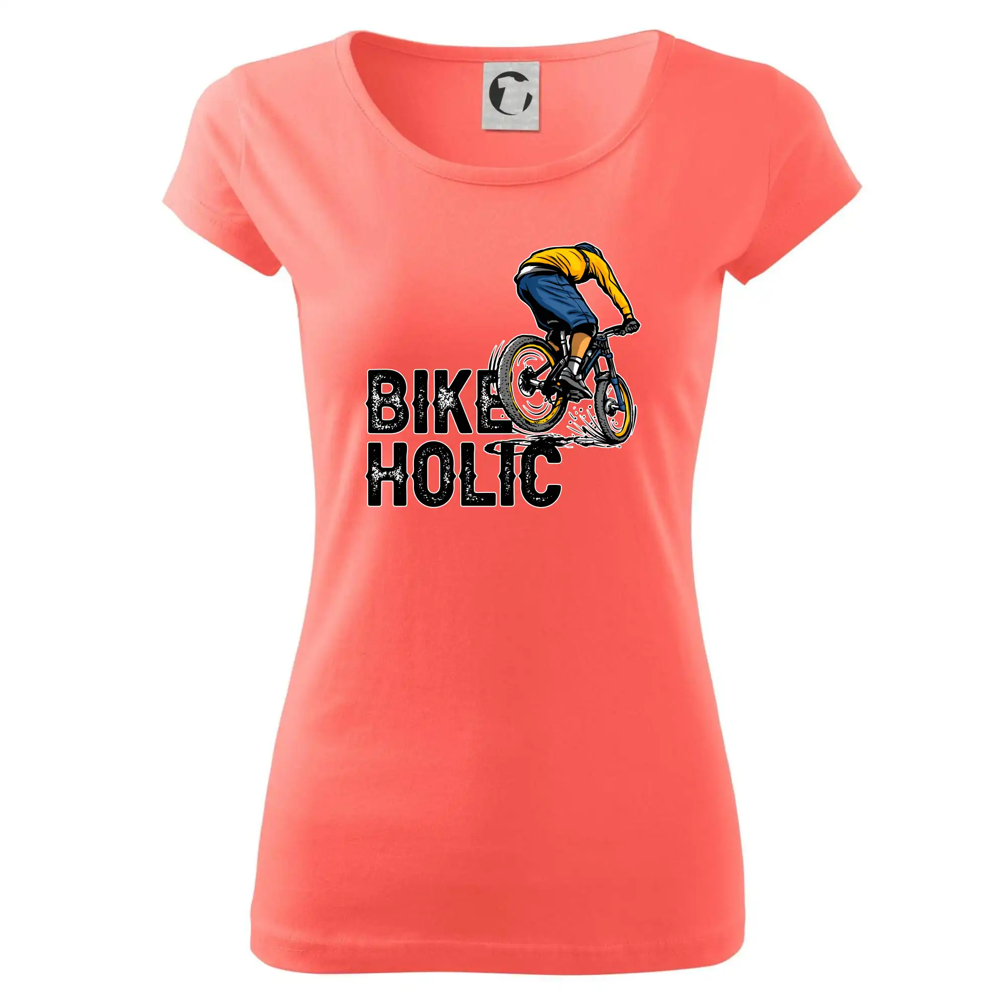Tričko ako darček pre cyklistu - BikeHolic - Dámske tričko Pure