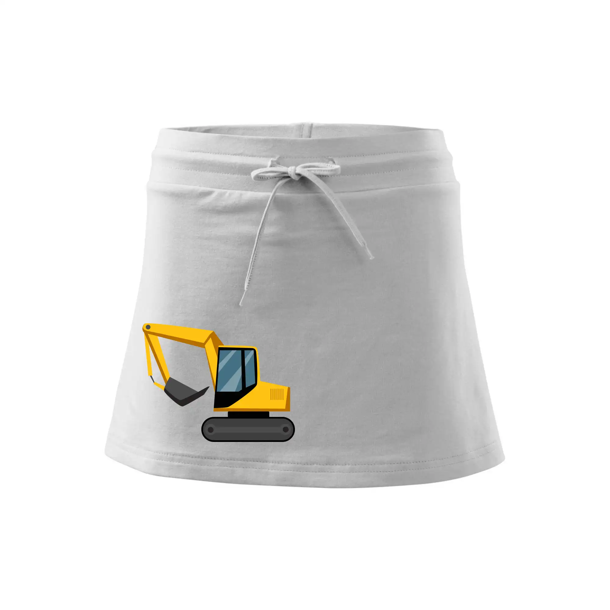 Bagr bez nápisu  z boku