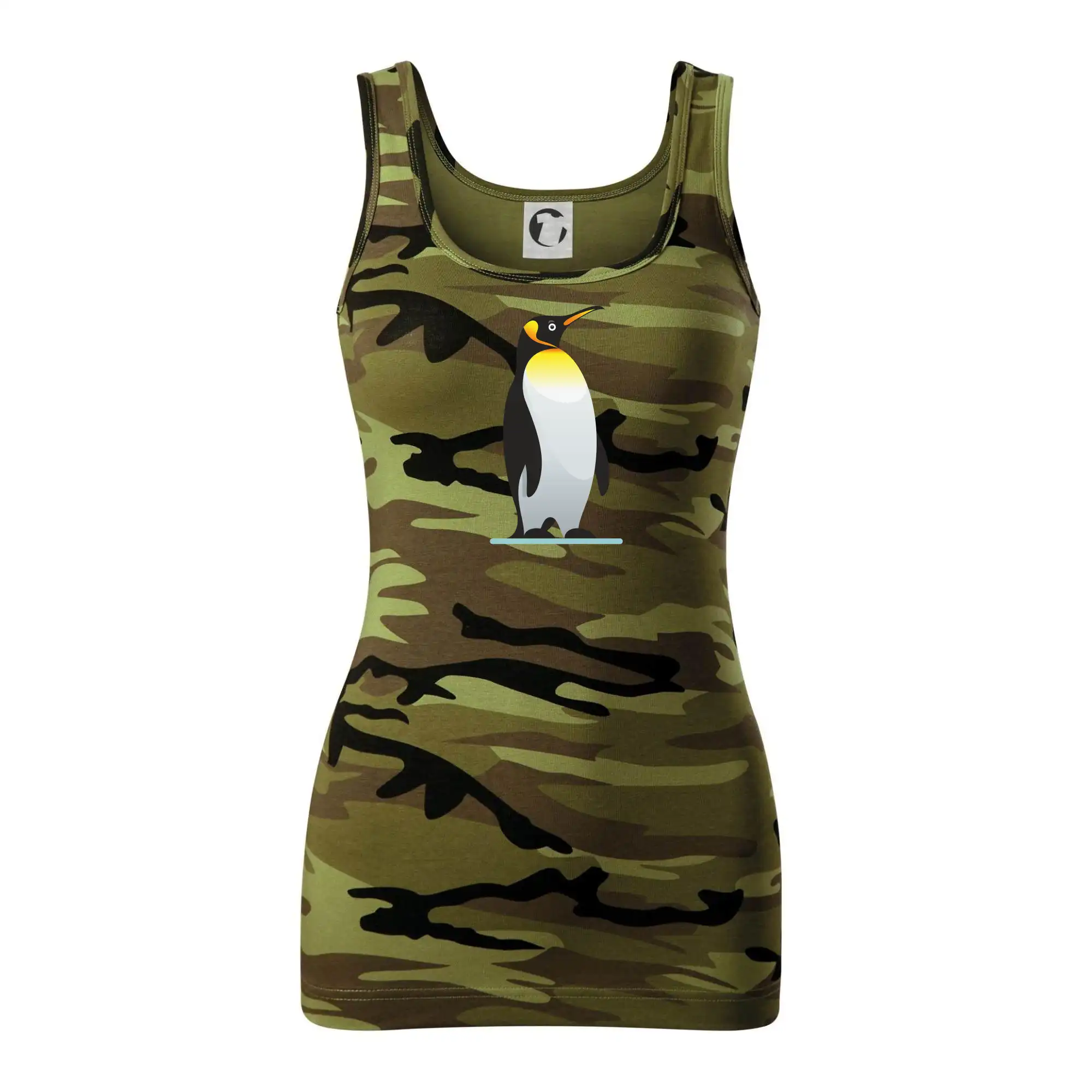 Tučňák se žlutou nákrčenkou