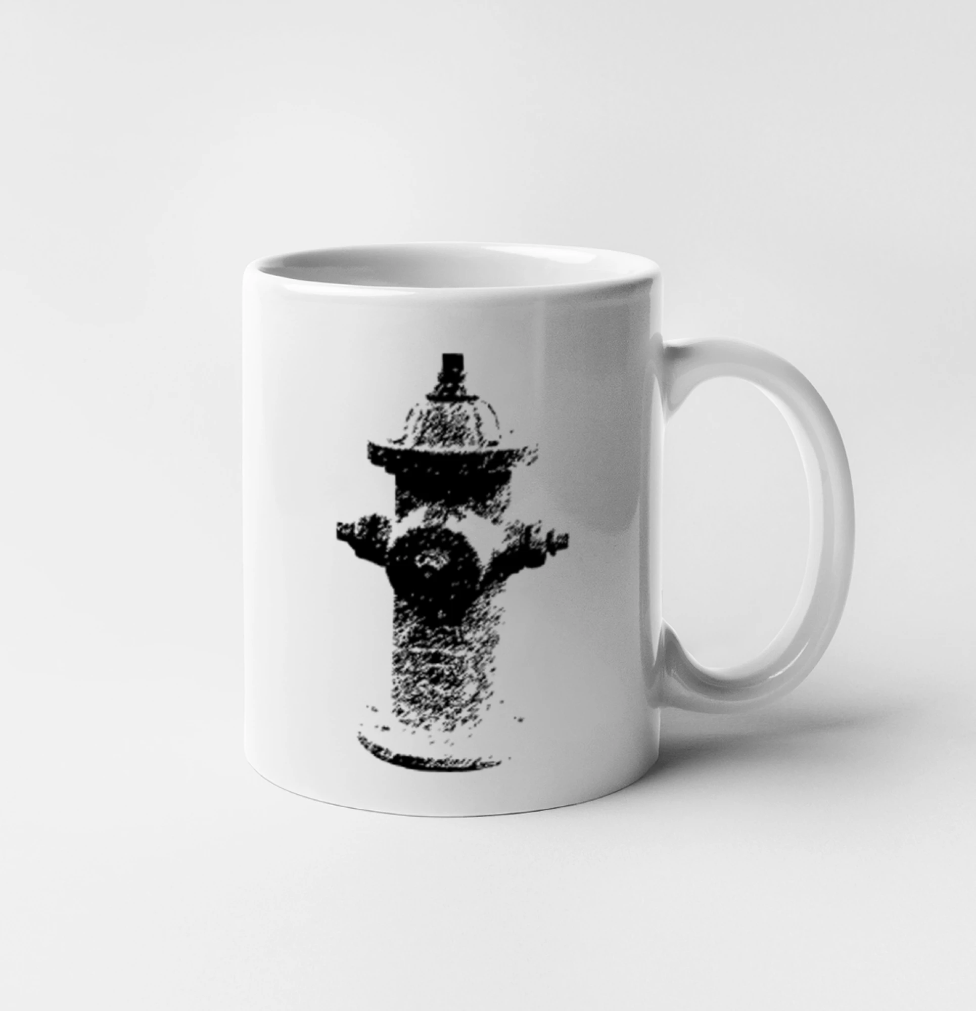 Originálne tričká pre hasičov - Hasičský hydrant americký - Hrnček 