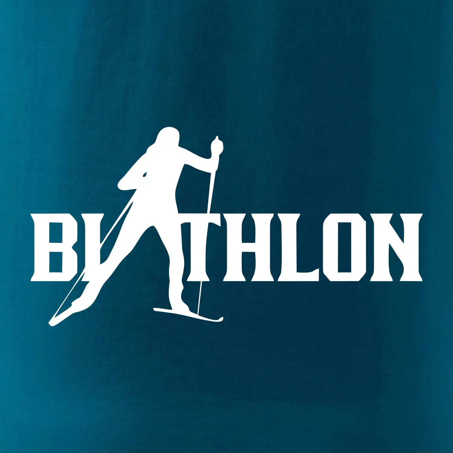 Biathlon nápis