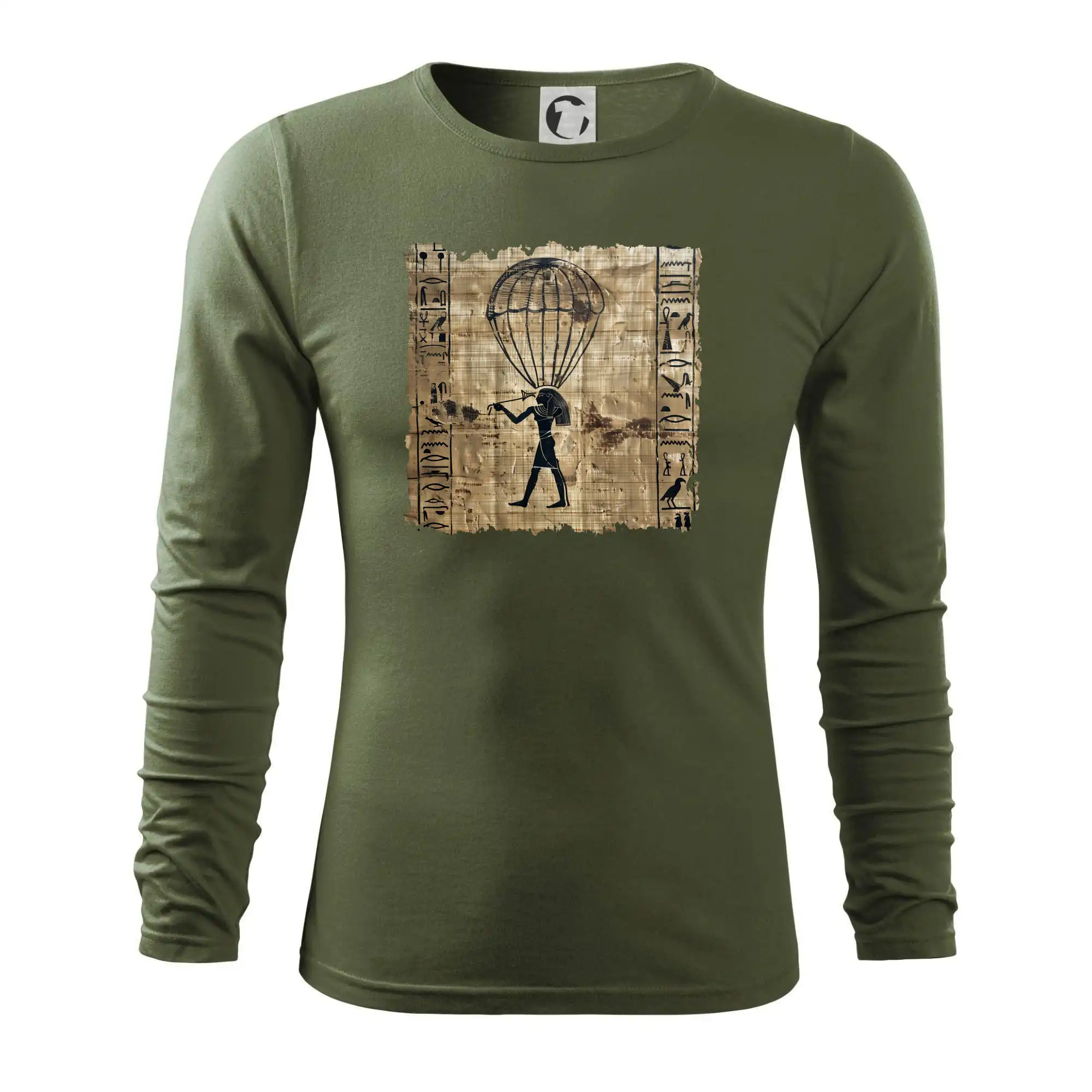 Egyptské hieroglyfy parašutista