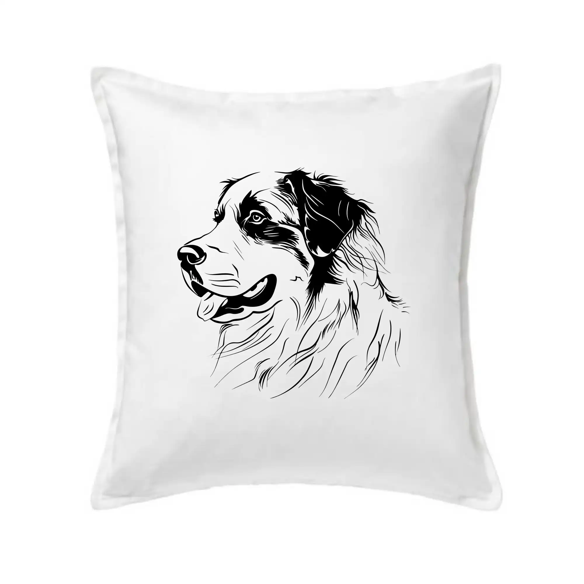 Bernský salašnický pes černá kresba