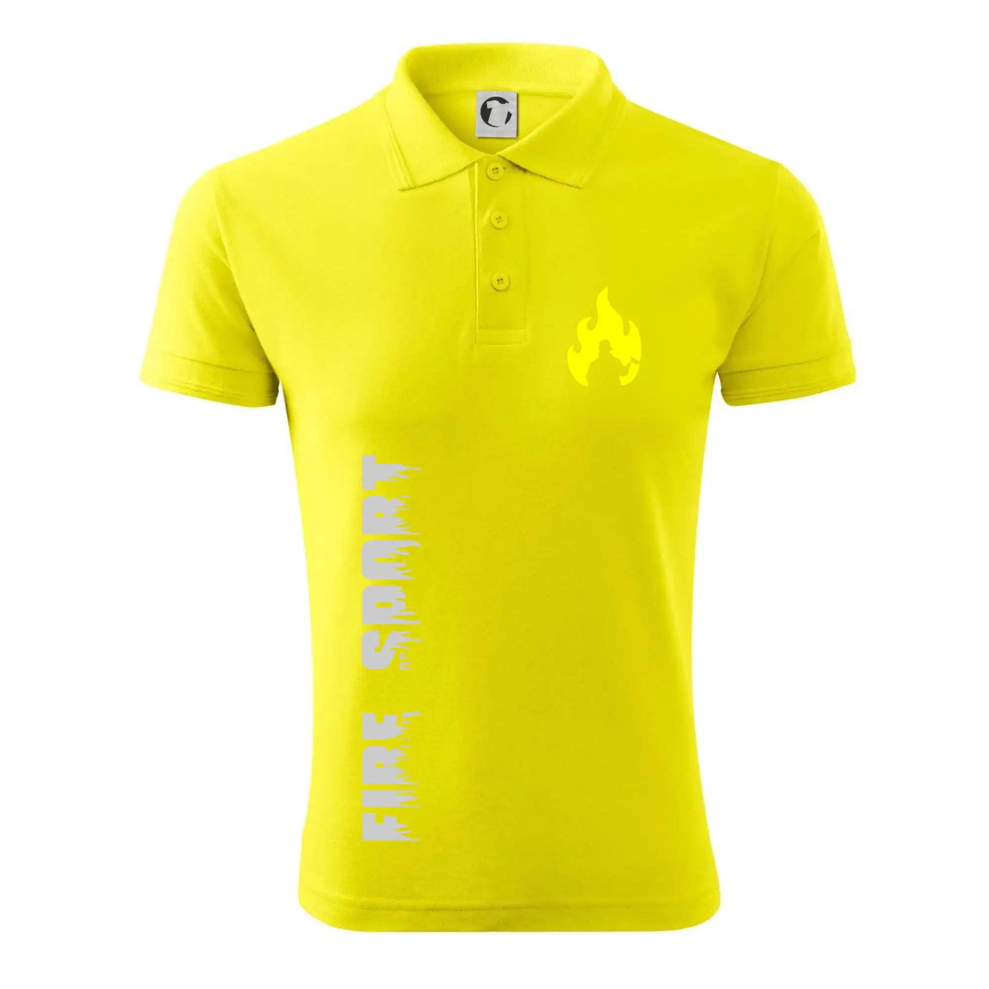 Hasiči - Váš názov - FLUO + Reflexná potlač