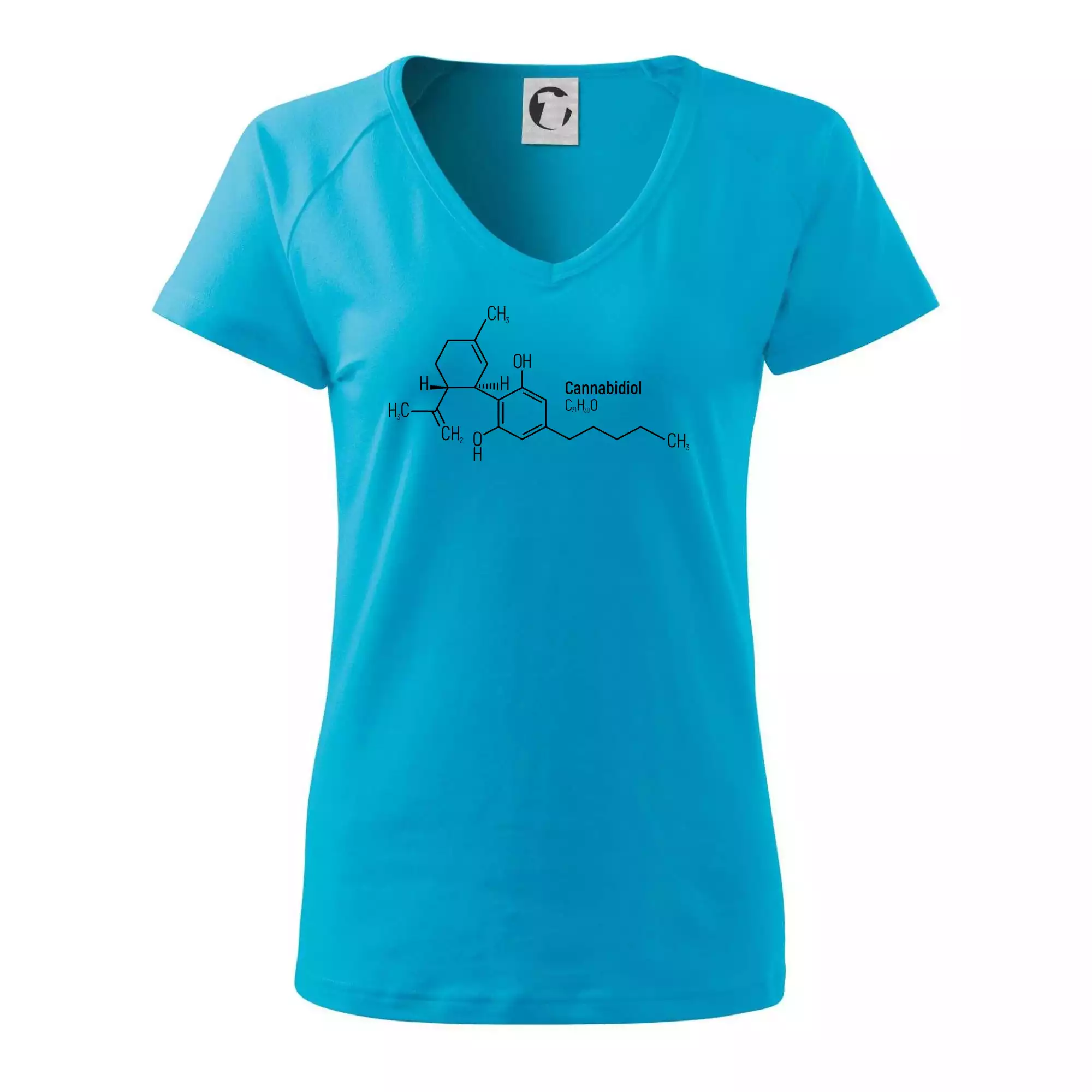 Molekulární struktura CBD (Canabidiol)